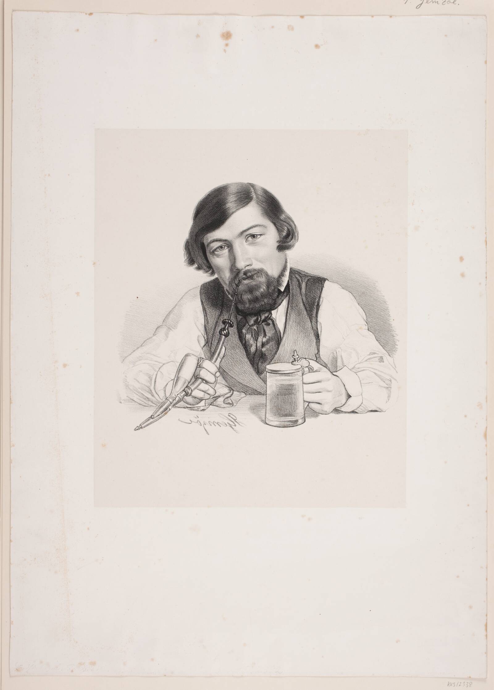 N.F.M. Rohde, Peter Henrik Gemzøe, 1811-1879
