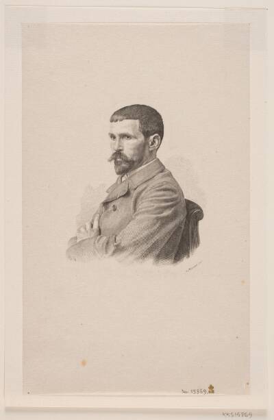 Portræt af maleren P. A. J. Dagnan-Bouveret