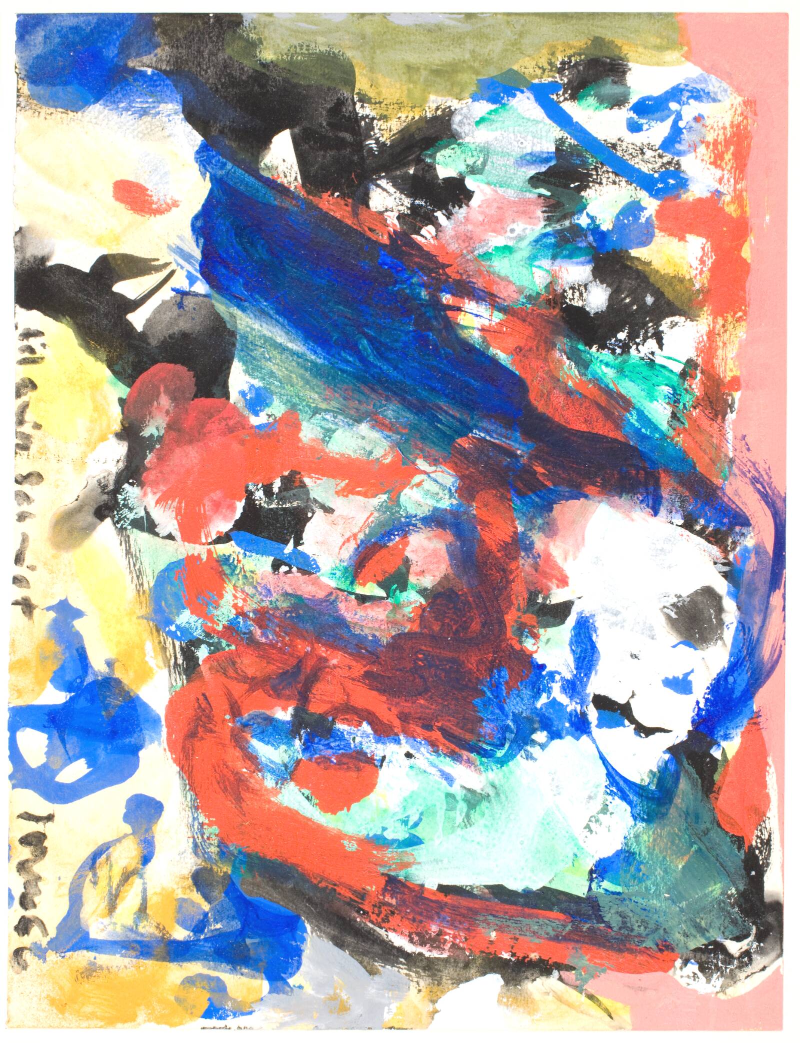 Figurmotiv, Asger Jorn, 1966