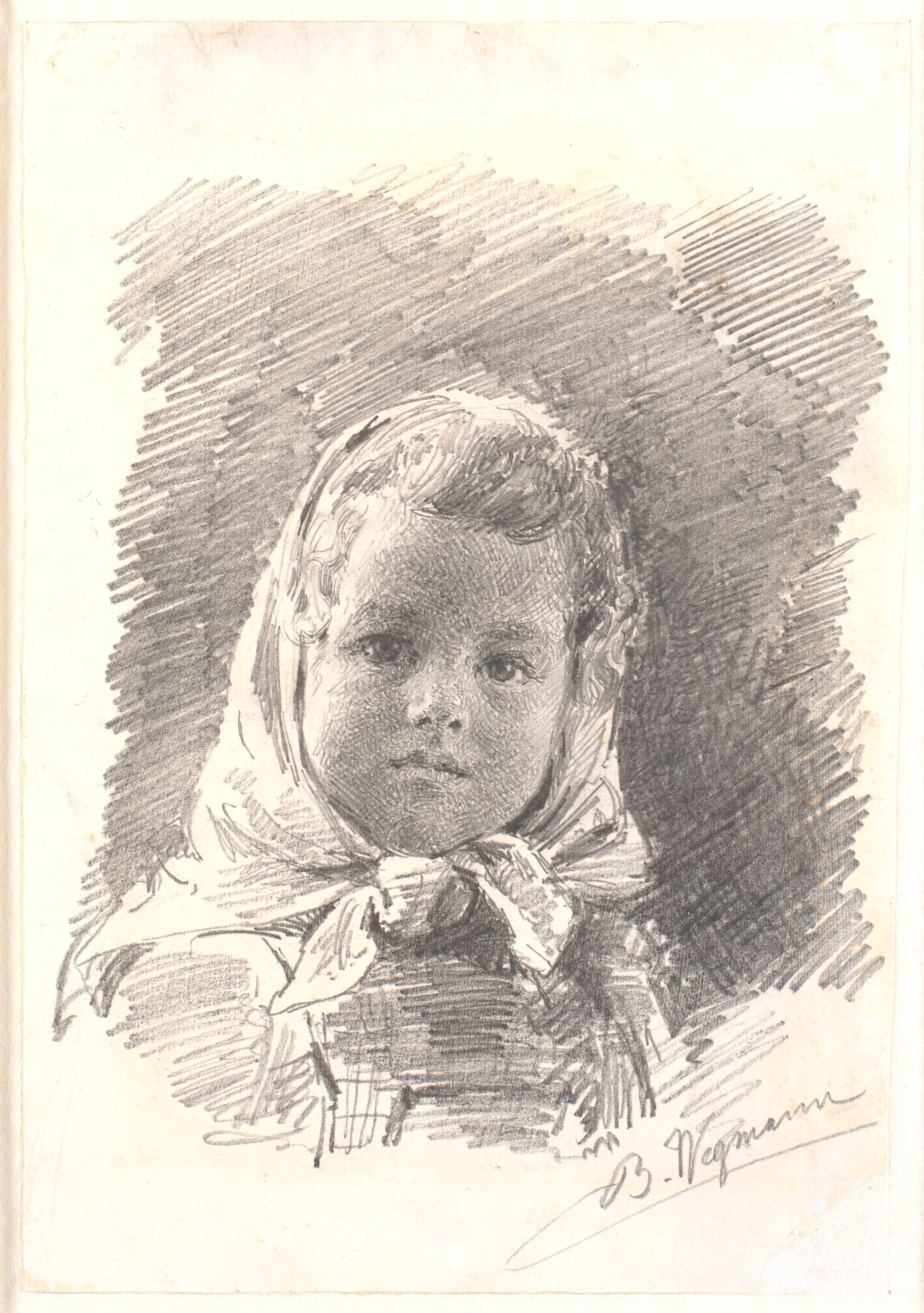 Studie efter del af Phigaleia-frisen, Joakim Skovgaard, 1880-1889