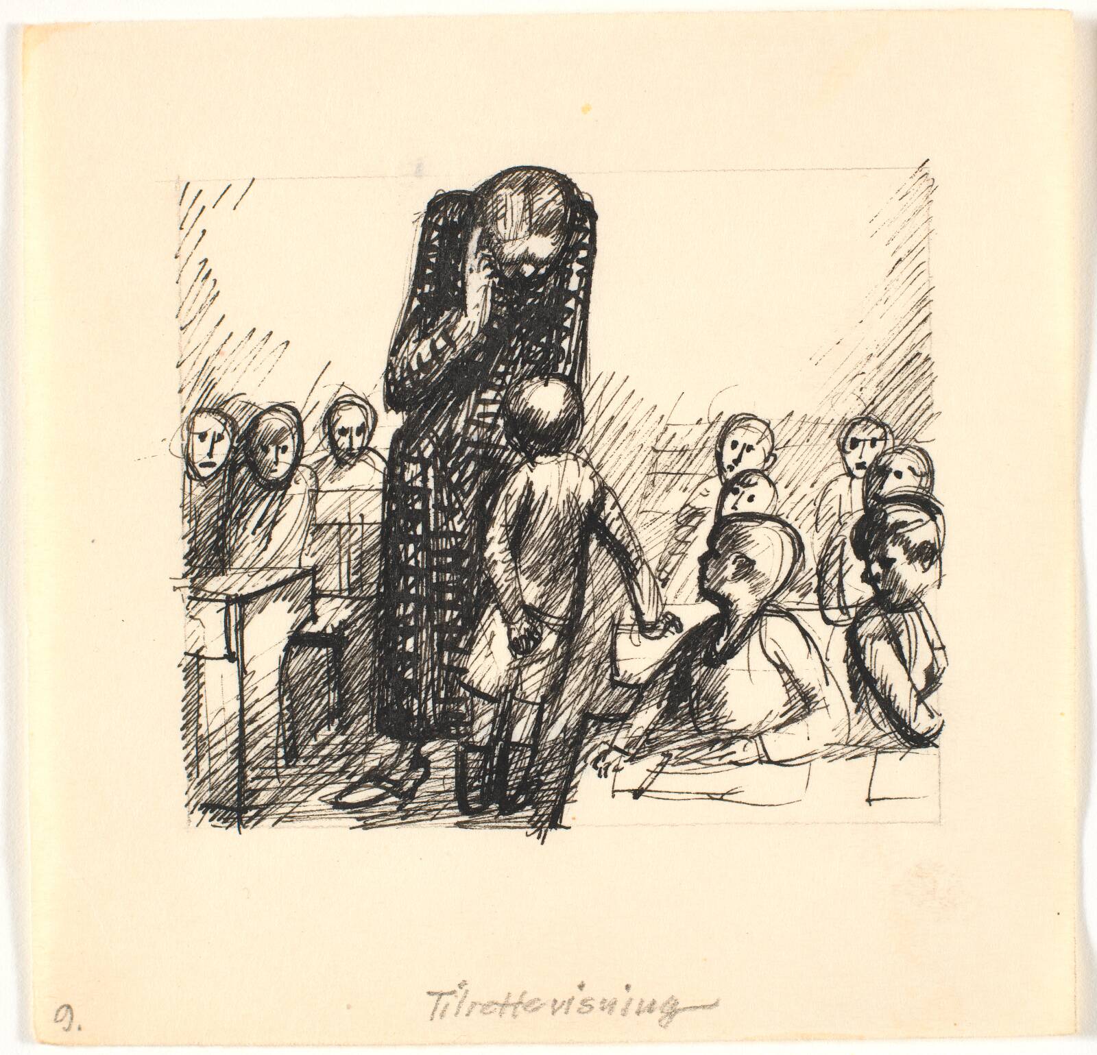 Tilrettevisning, Palle Nielsen, 1949