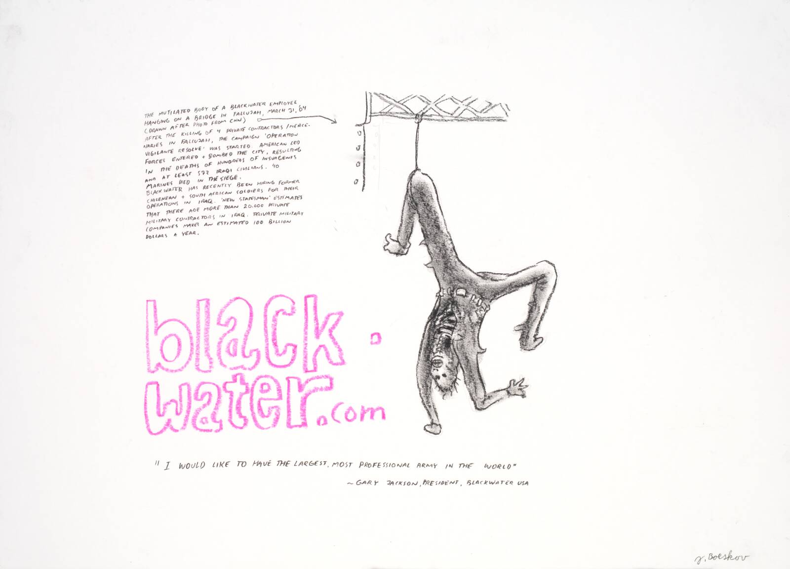 Black Water, Jakob S. Boeskov, 2005
