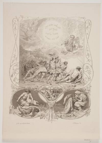 Illustration til "L'Oraison Dominicale"