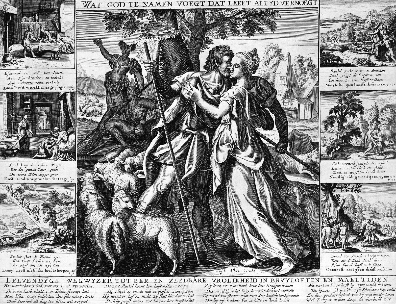 Jakobs møde med Rachel, Ubekendt, 1600-1699