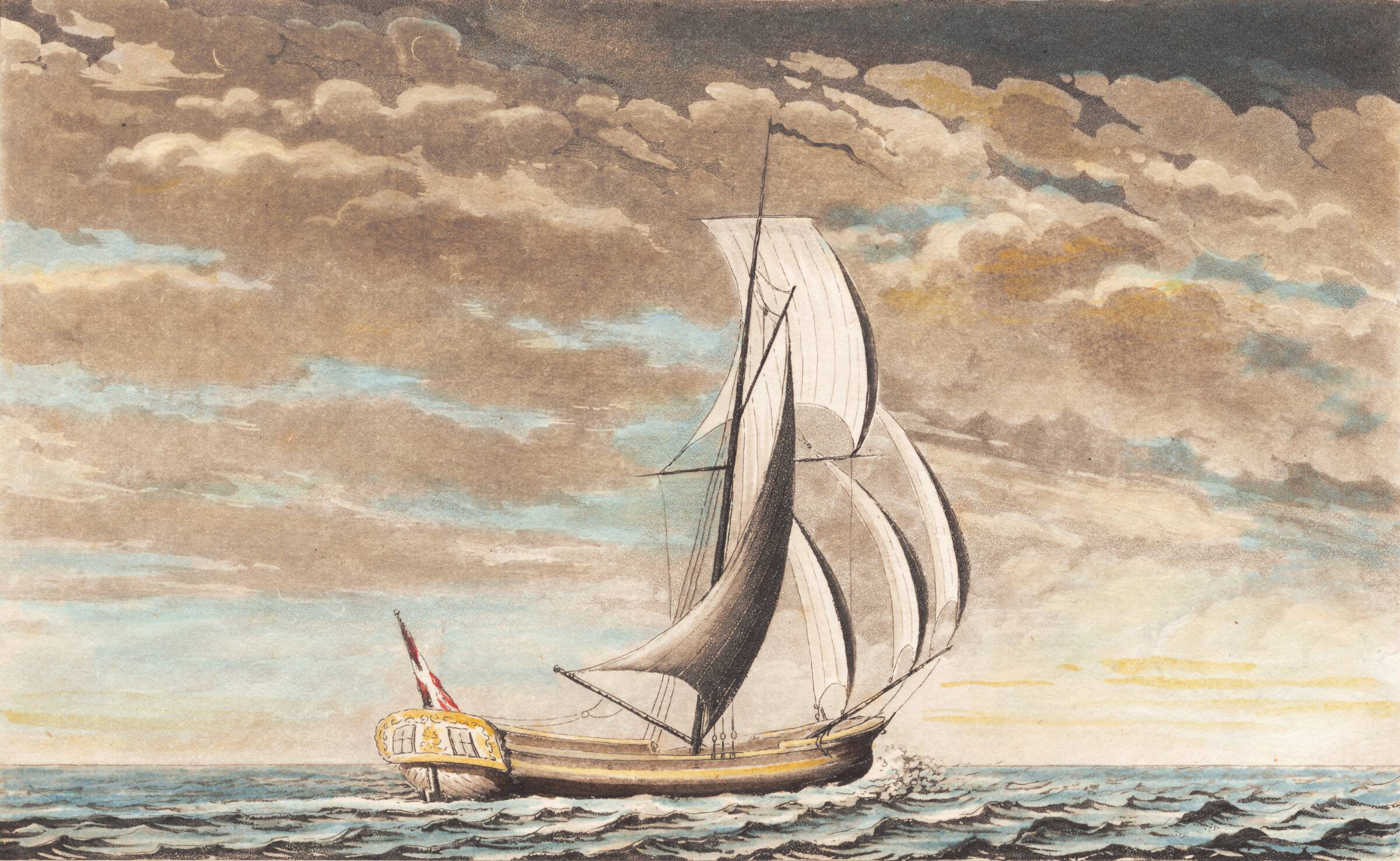 Suite af skibe, J.F. Clemens, 1748-1831