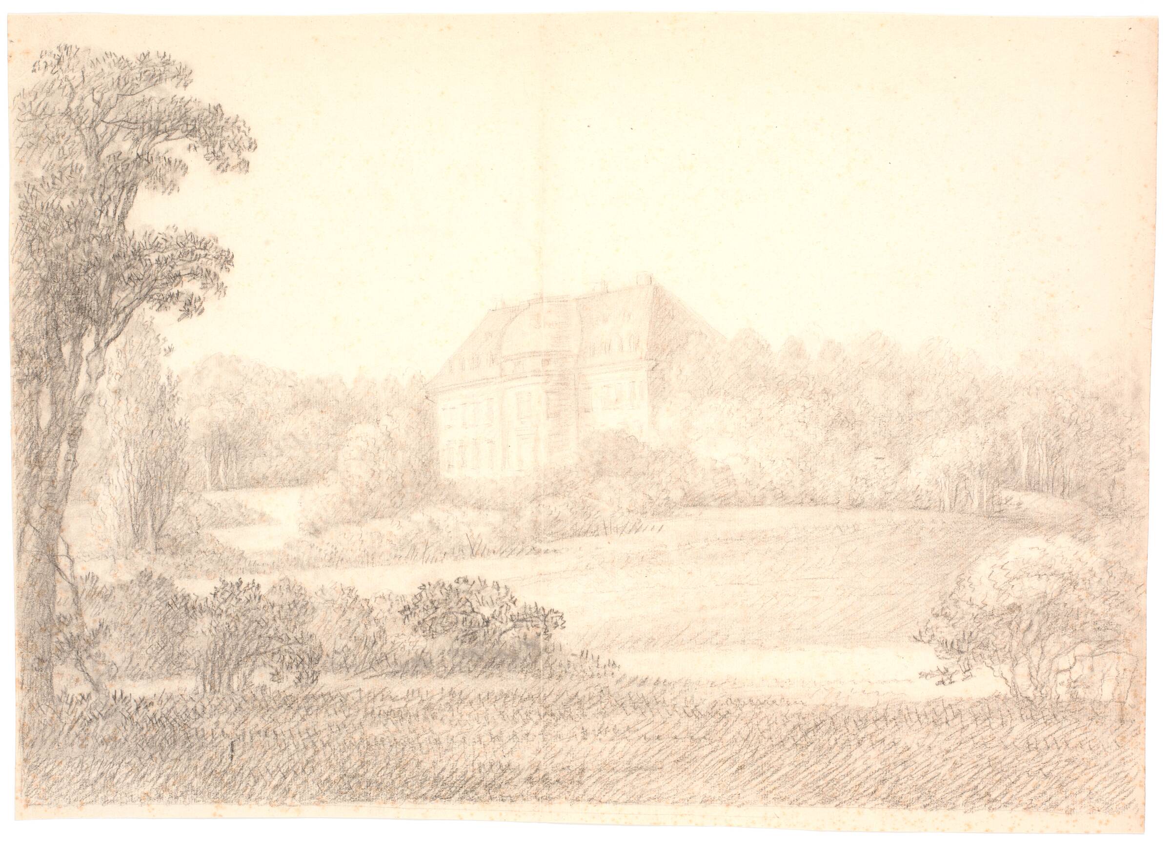 Bernstorff slot mod have, C.A. Lorentzen, 1746-1828