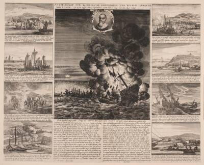 Willem Isbrandtse Bontekoes rejse til Ostindien. Titelblad (AFBEELDINGE DER [...] het Jaer 1625)