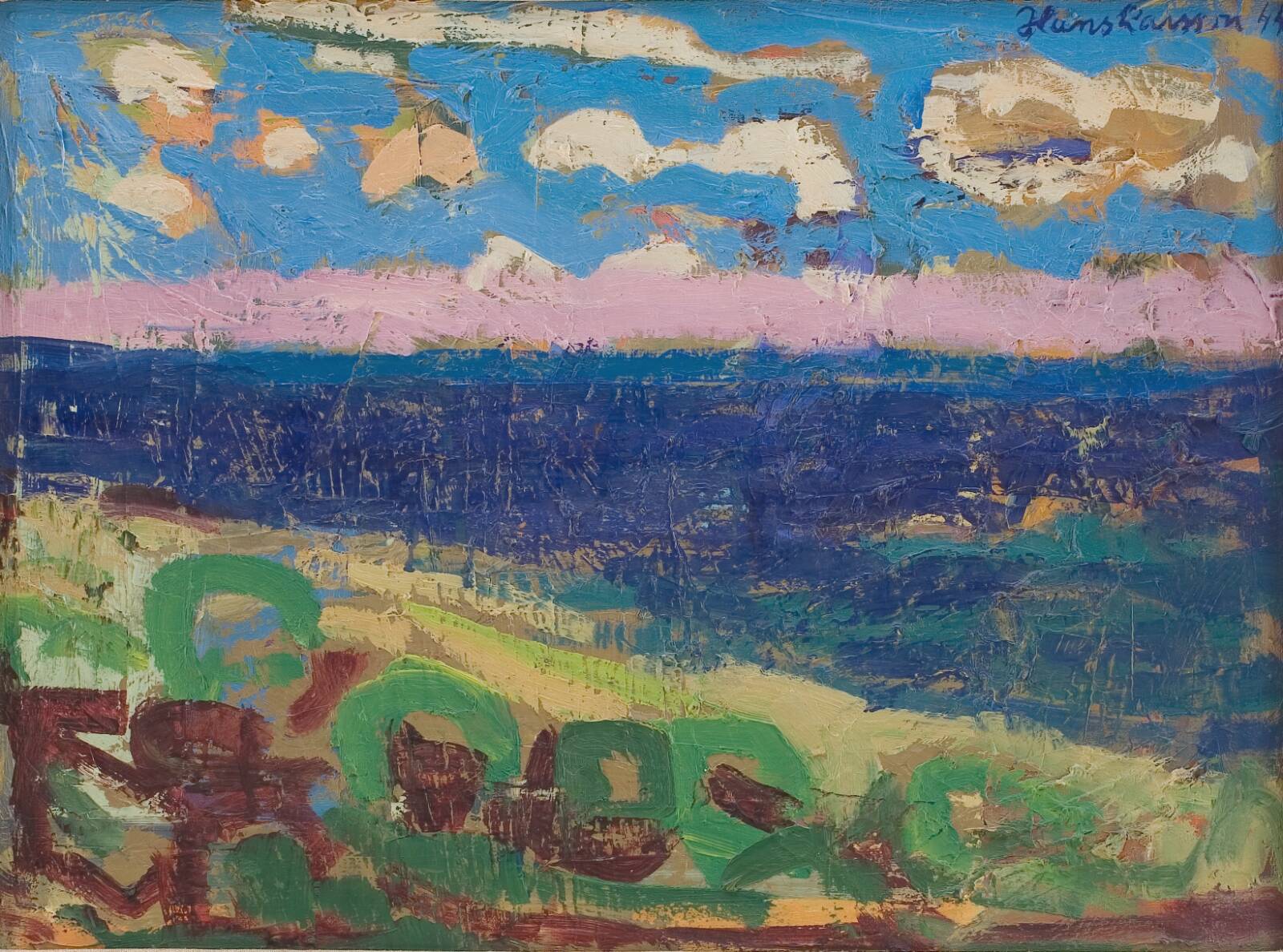Sundet i september, Hans Larsson, 1944