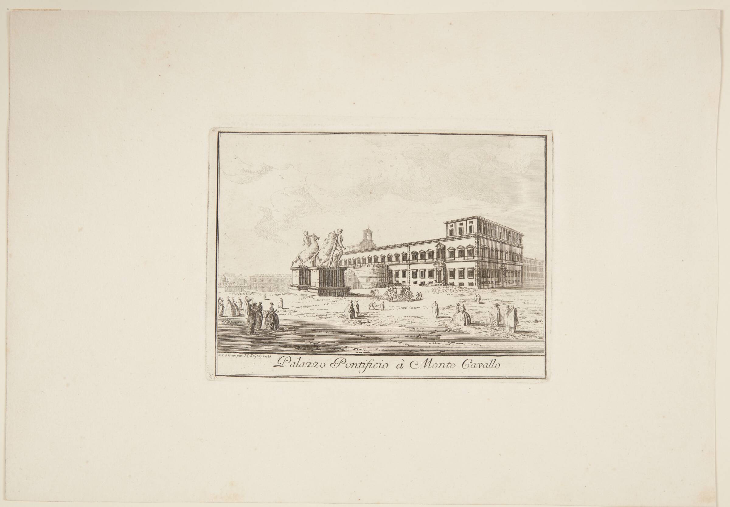 Titus Vespasianus' triumbue, Жан Лоран Леже, 1740-1752