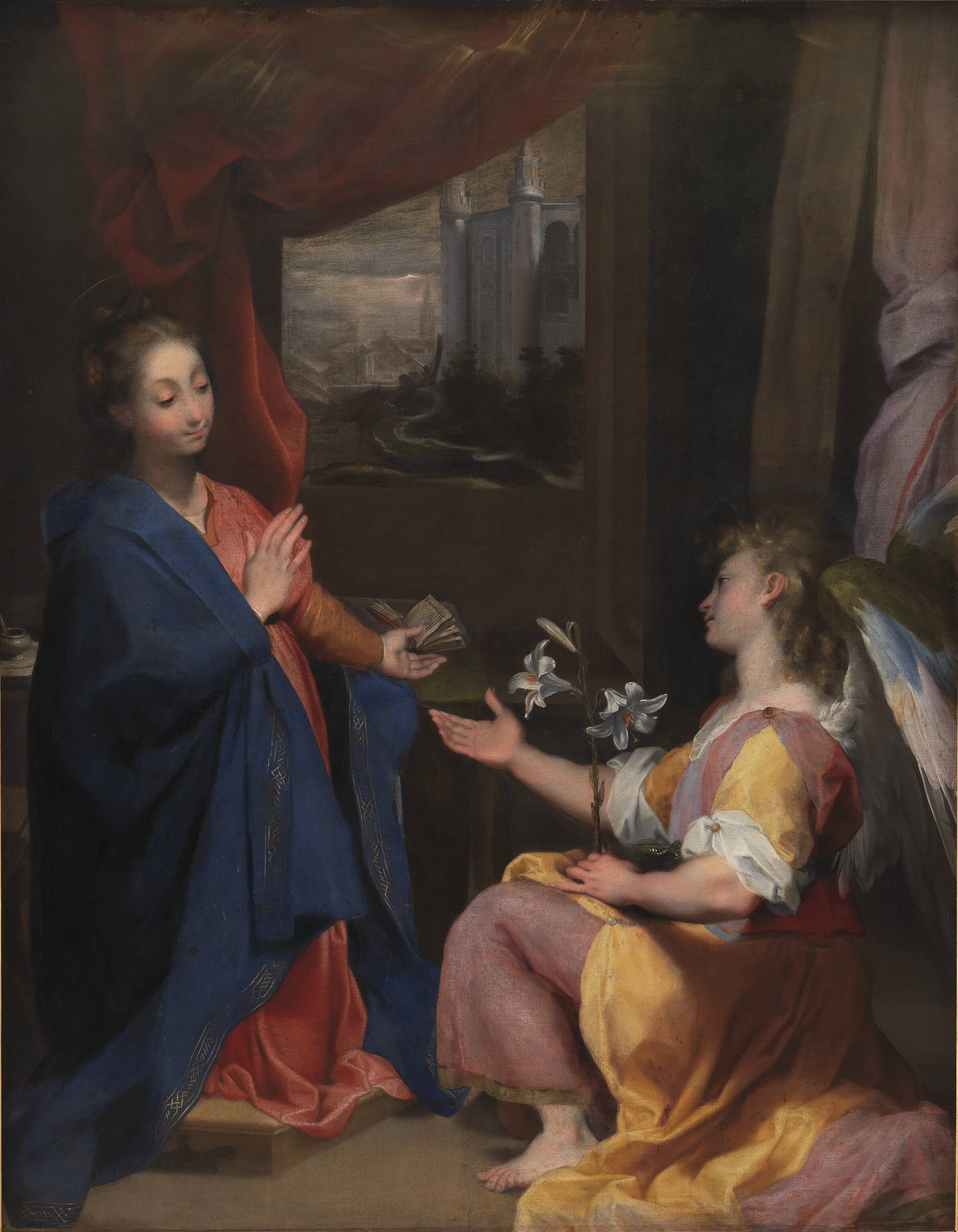 Jomfru Marias bebudelse, Federico Barocci, 1550-1612