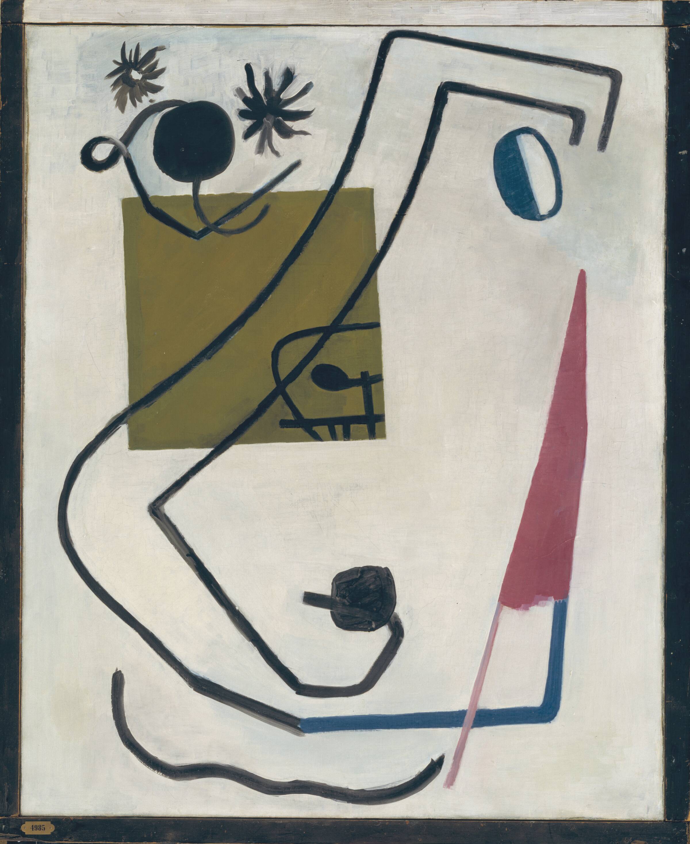 Den grønne firkant, Richard Mortensen, 1933