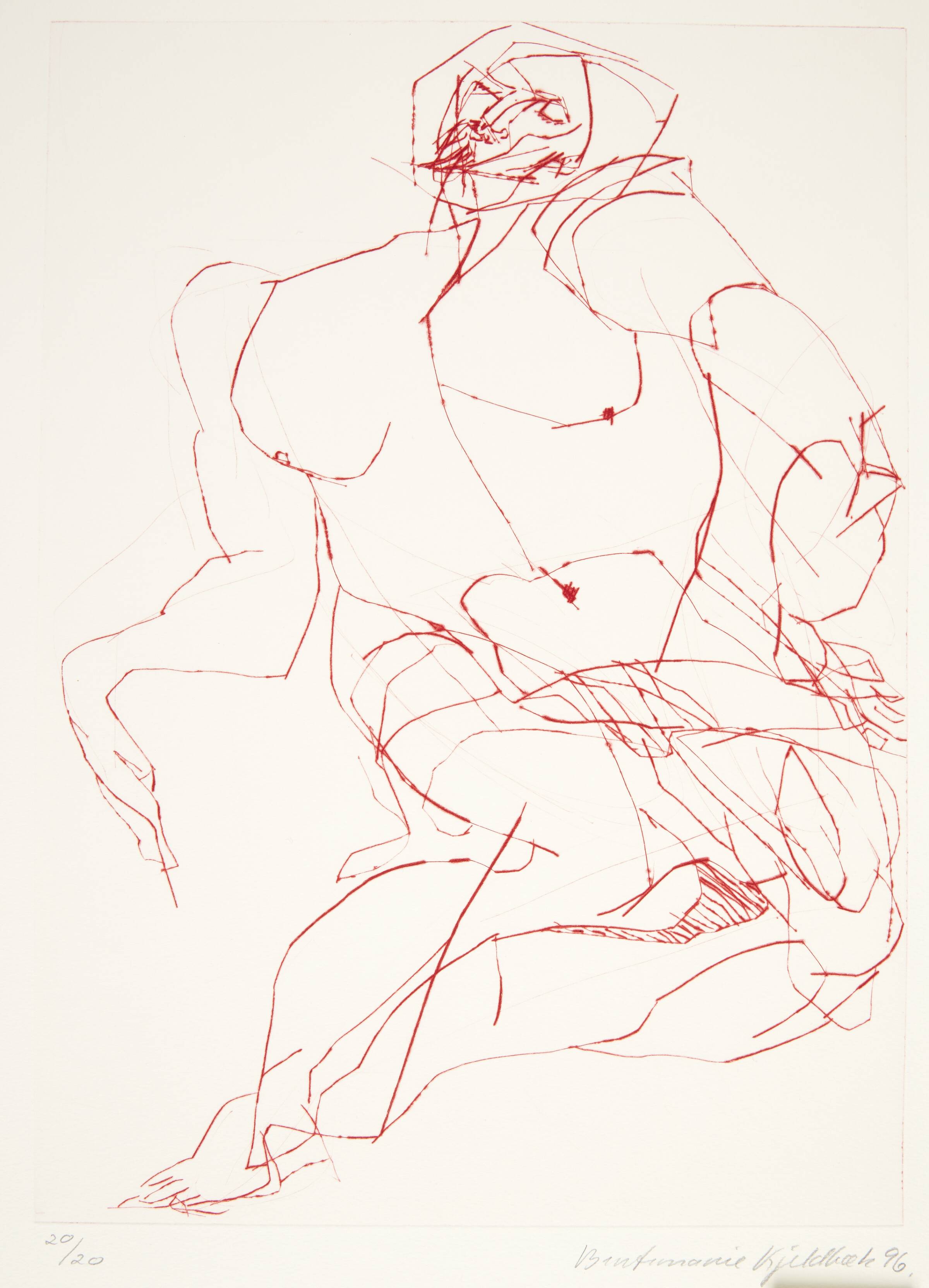Sort billede, Bentemarie Kjeldbæk, 1996