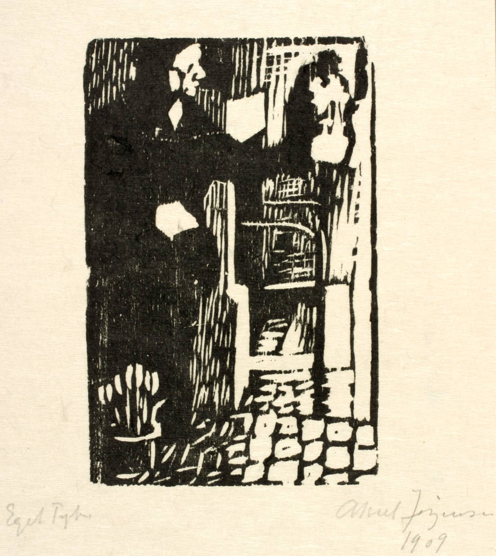 Tulipanerne, Aksel Jørgensen, 1909