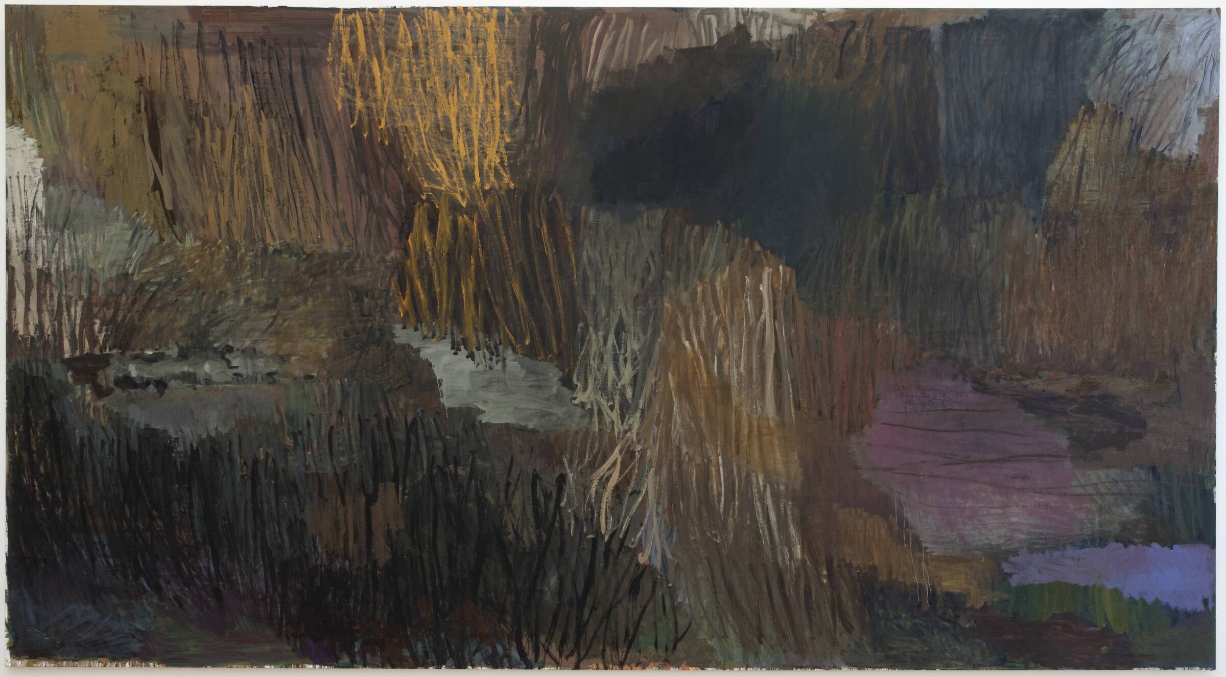 Uden titel (Vinterbillede), Per Kirkeby, 1995