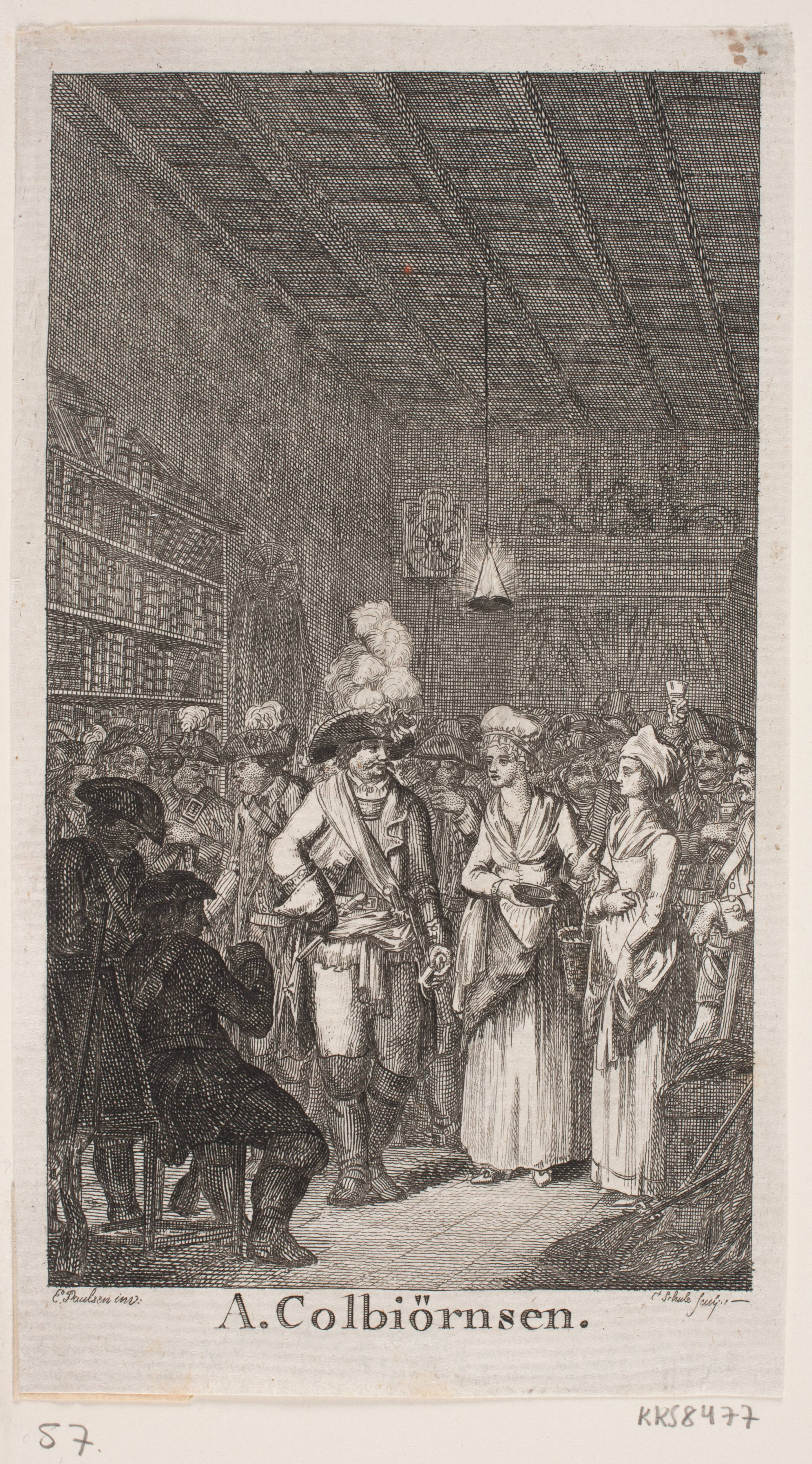 A. Colbjørnsen, Georg Christian Schule, 1786