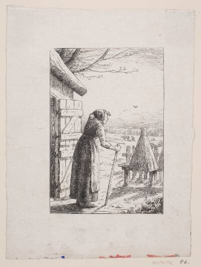Illustration til H. Drachmann, "Marts"