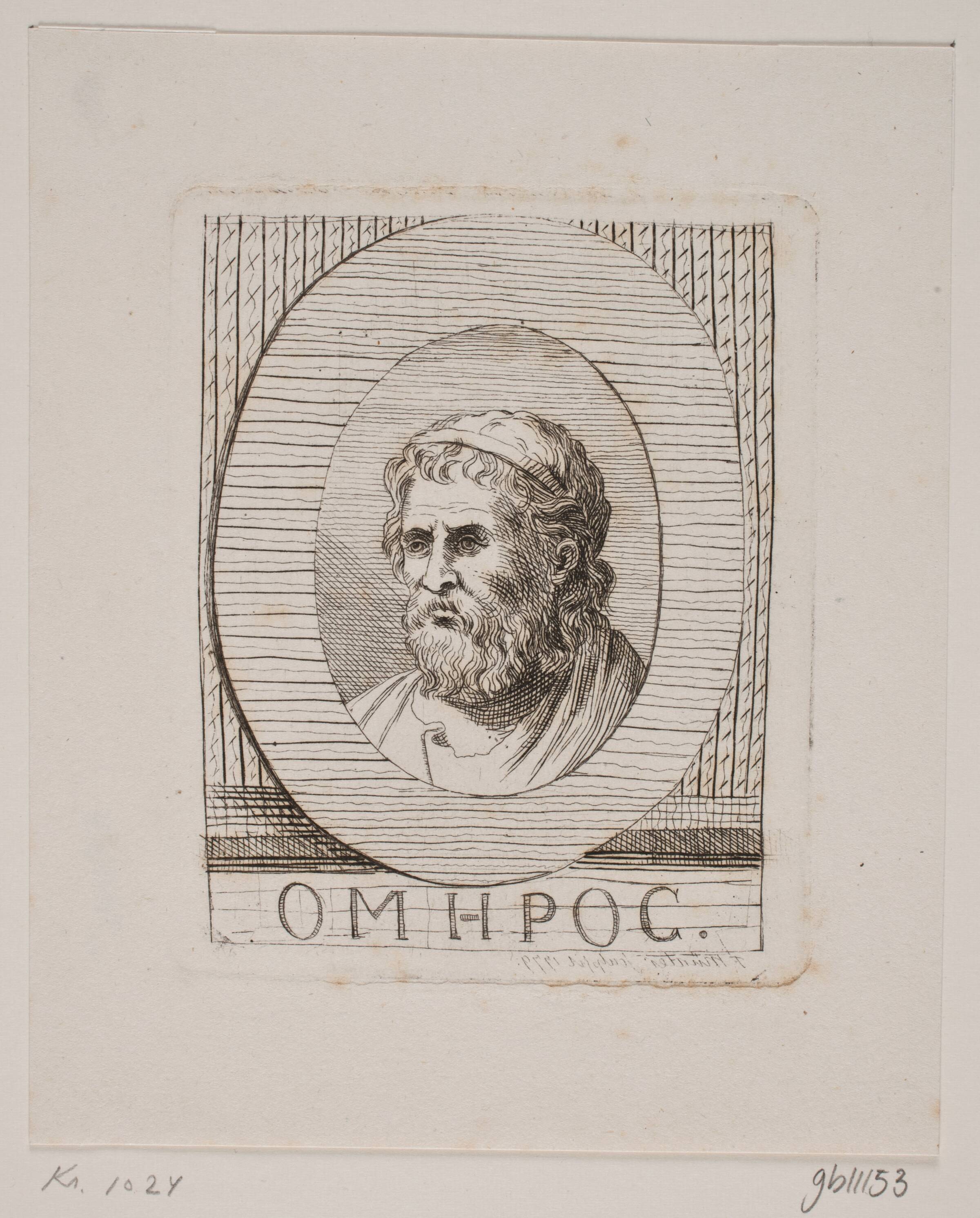 Homer, Friedrich Münter, 1779