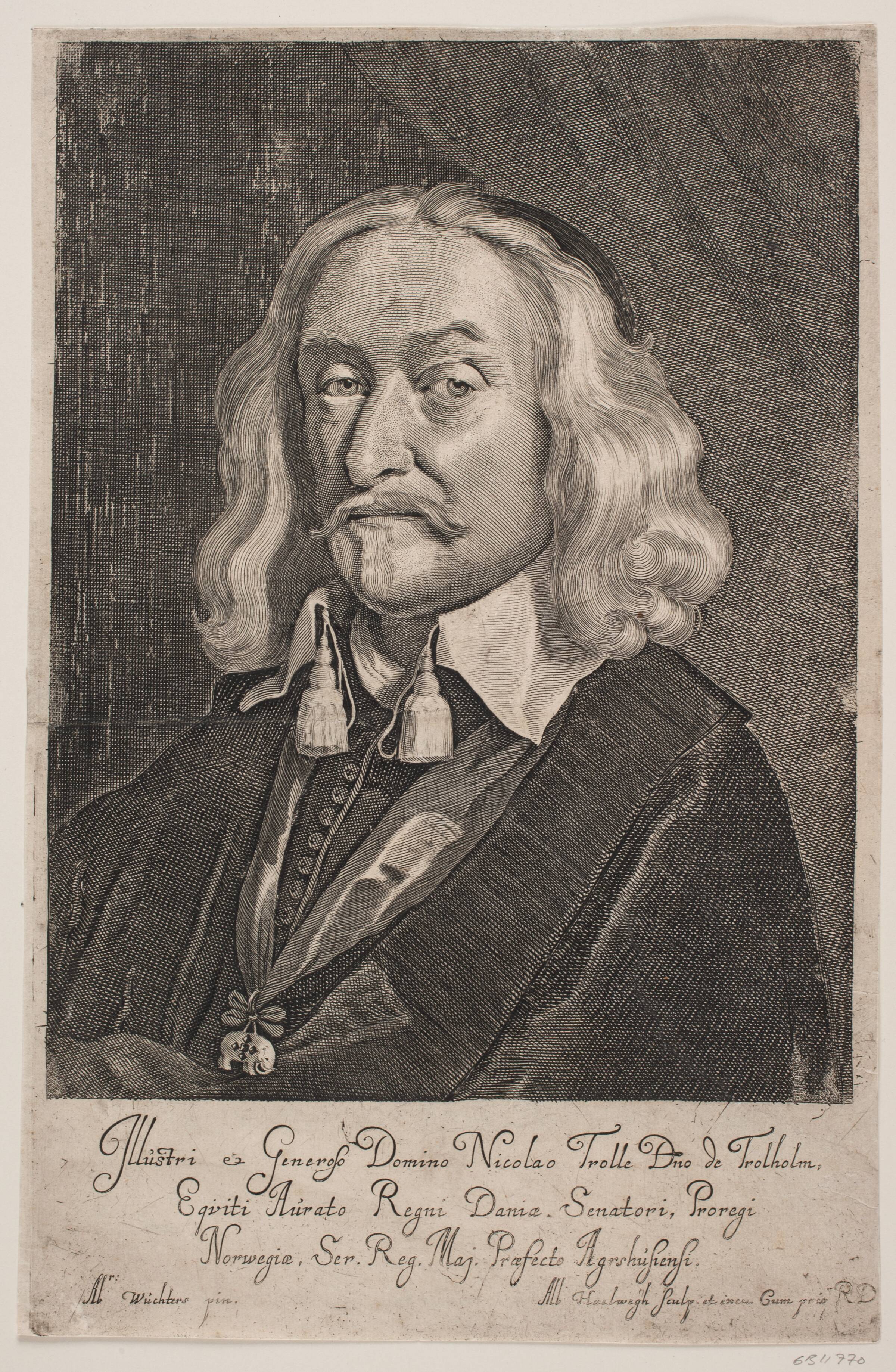Niels Trolle, Albert Haelwegh, 1655-1659