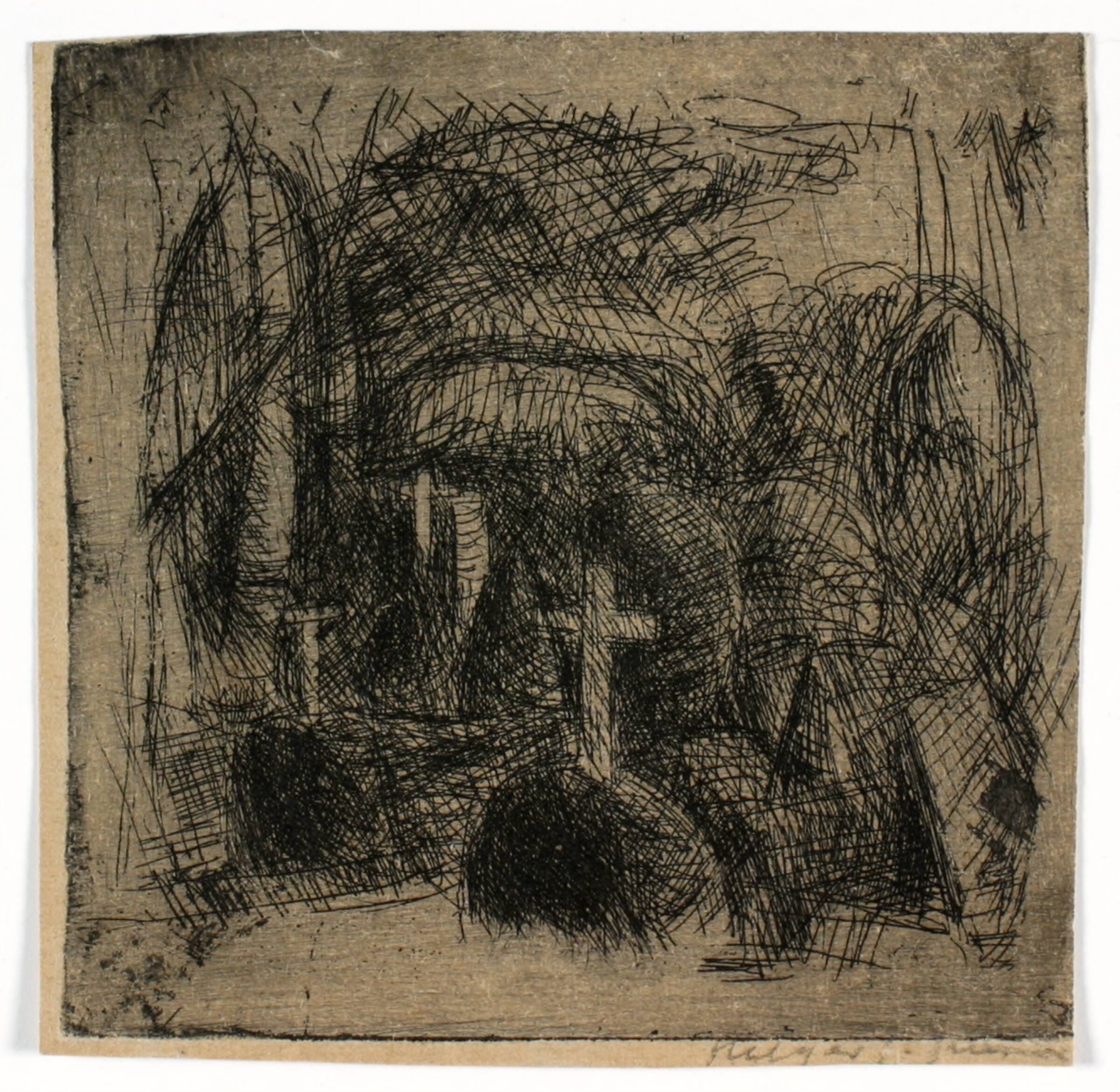 Kirkegård, Holger J. Jensen, 1927-1929