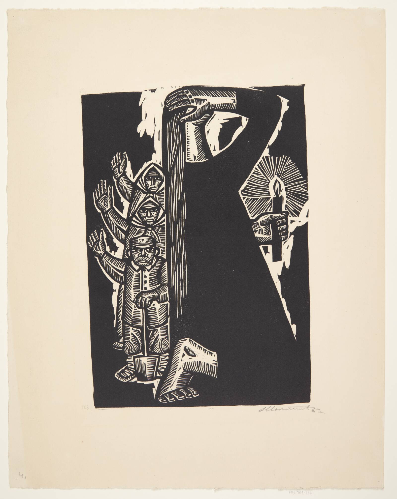 "Evas Ballade" III, Albina Makūnaitė, 1965