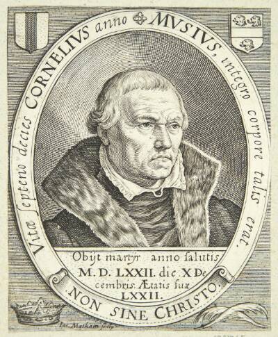 Portræt af Cornelis Musius