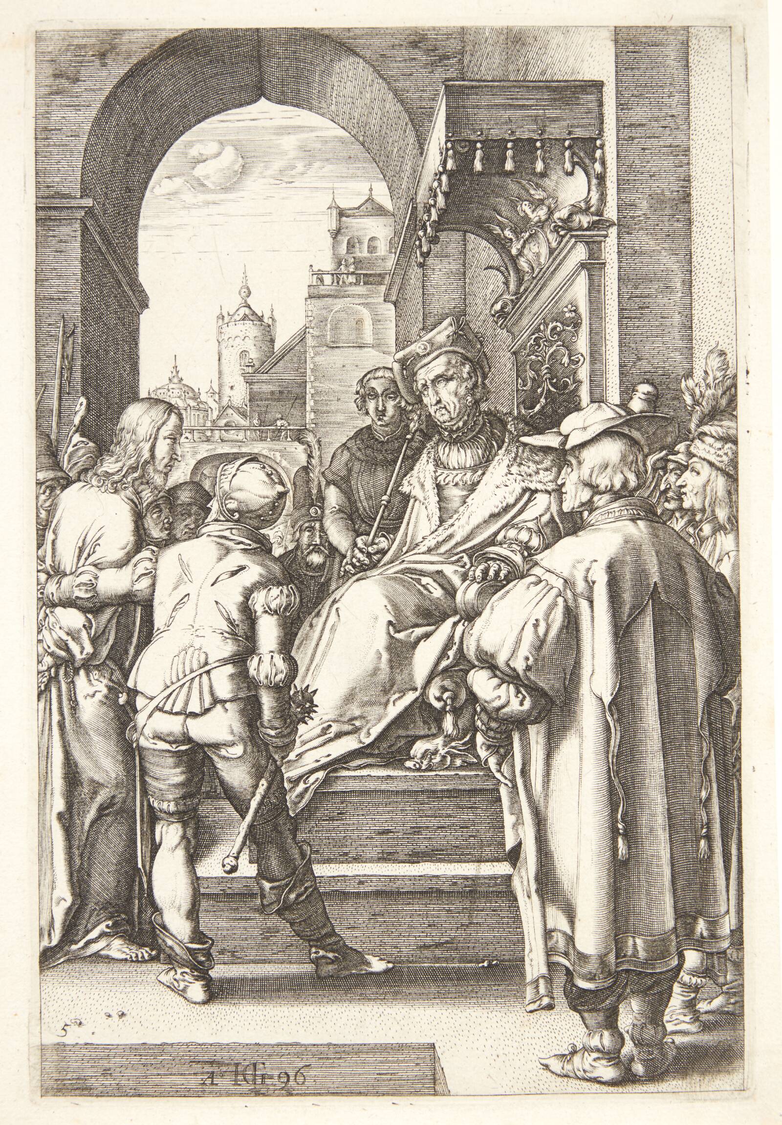 Jesus for Pilatus, Ubekendt, 1596-1695