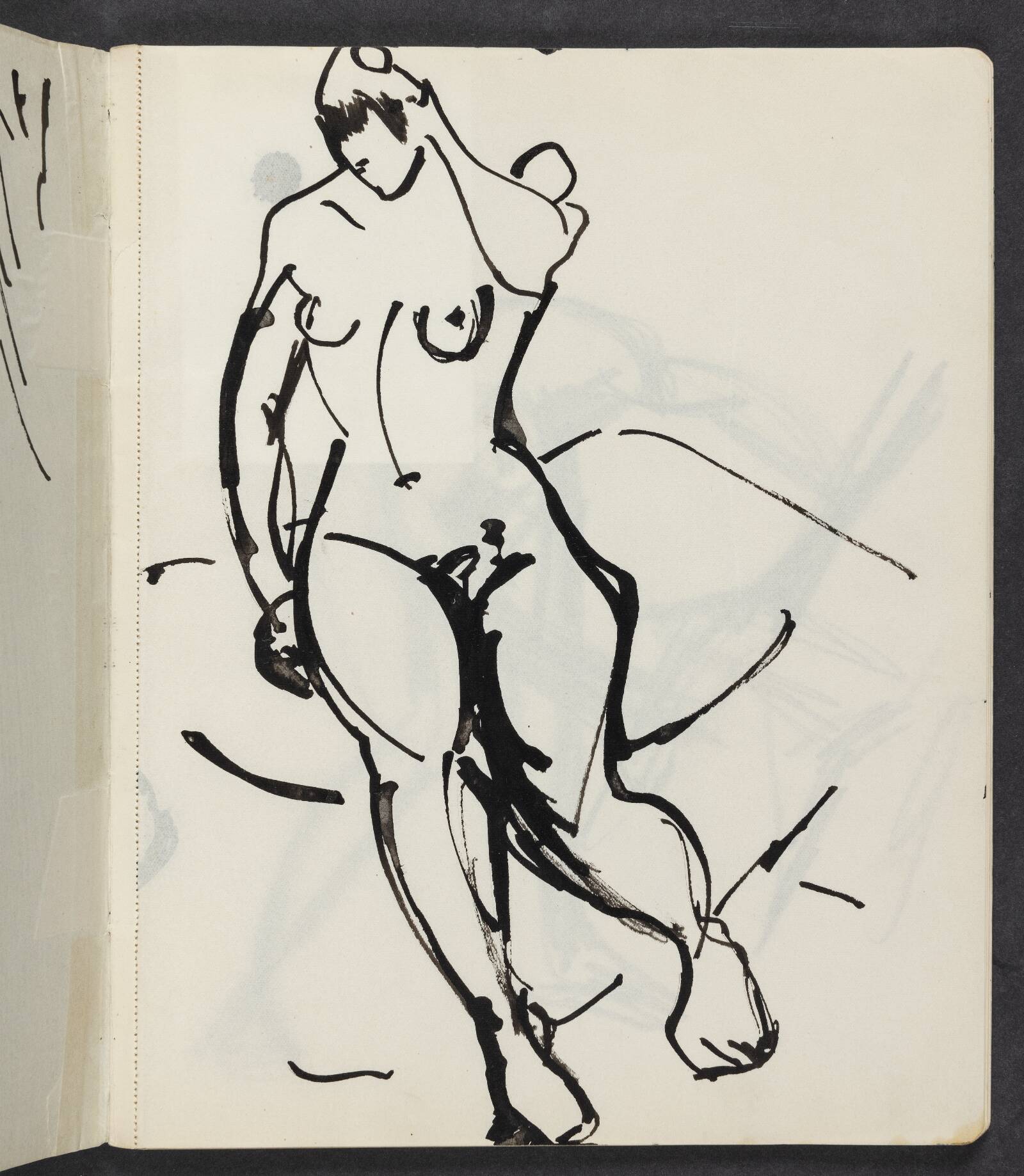 Modelstudie, Astrid Holm, 1876-1937