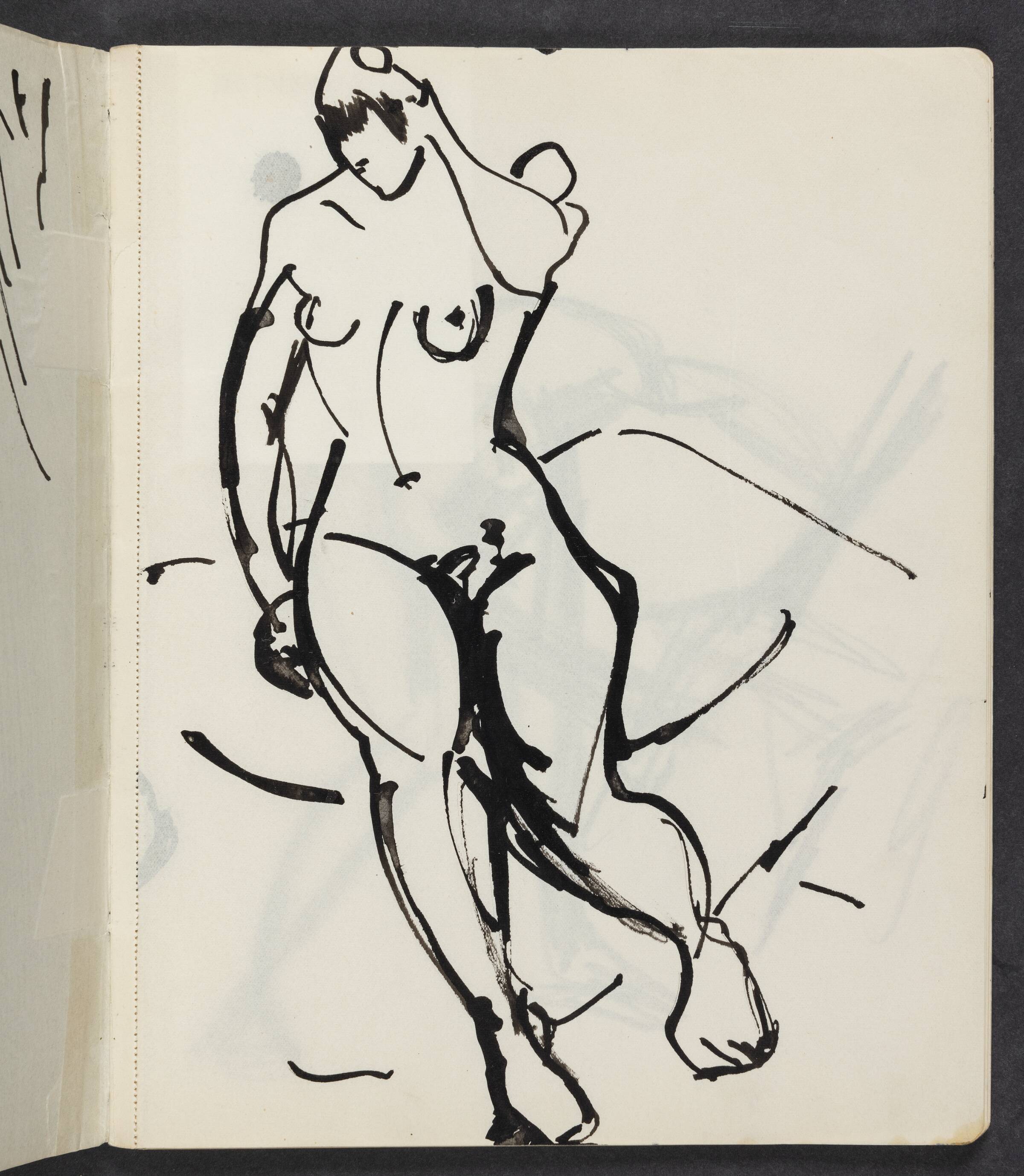 Modelstudie, Astrid Holm, 1876-1937