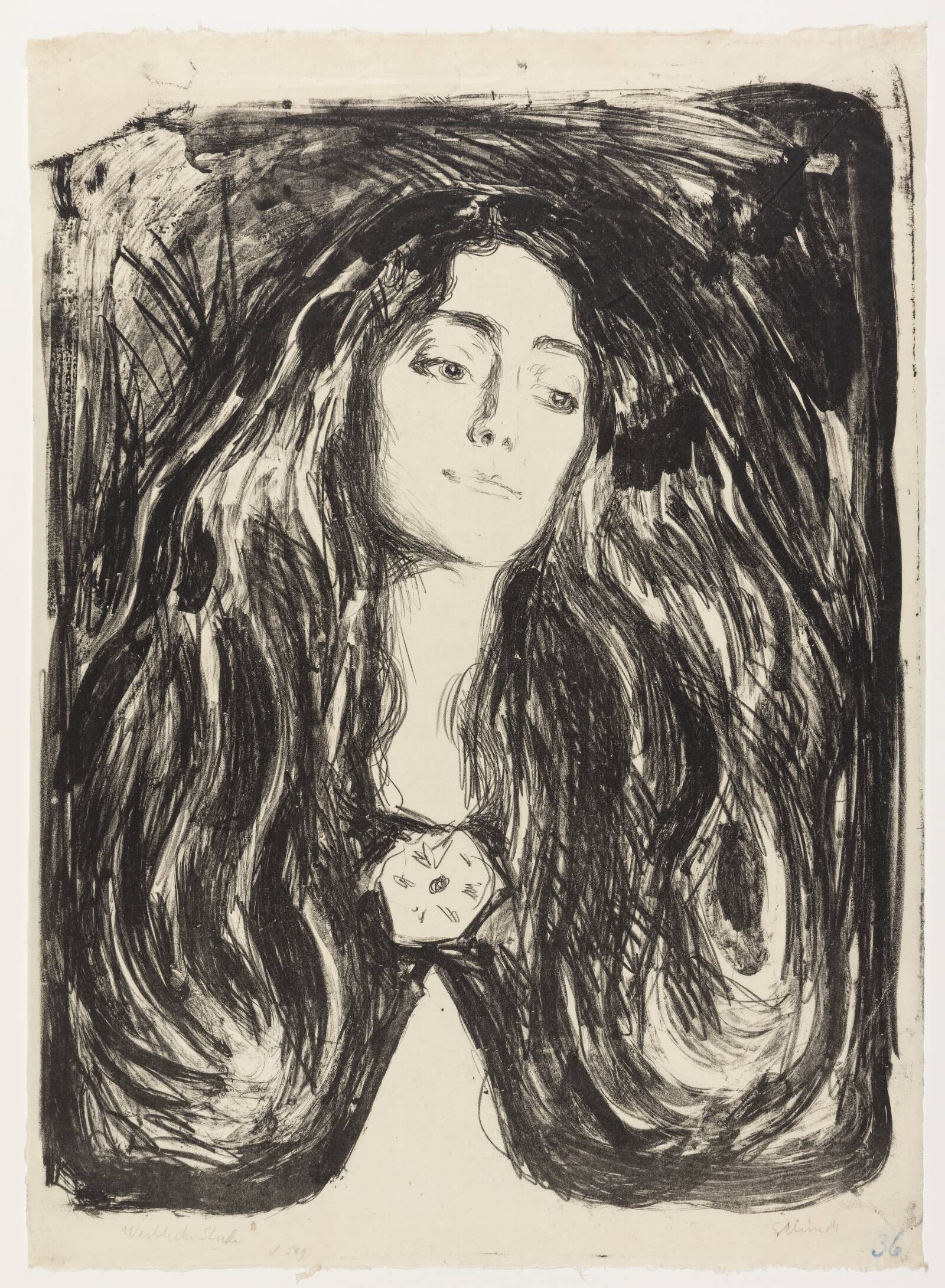 Madonna, Edvard Munch, 1903