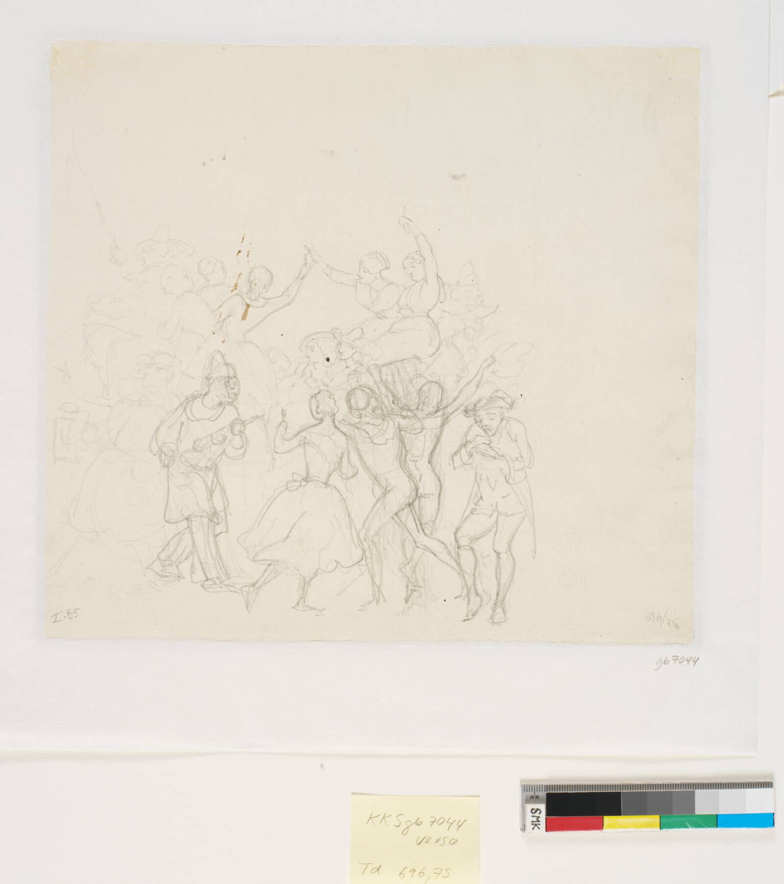 Romersk karnevalsscene, Wilhelm Marstrand, 1810-1873
