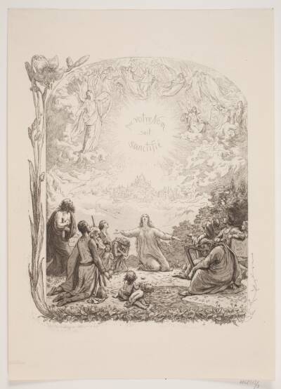 Illustration til "L'Oraison Dominicale"