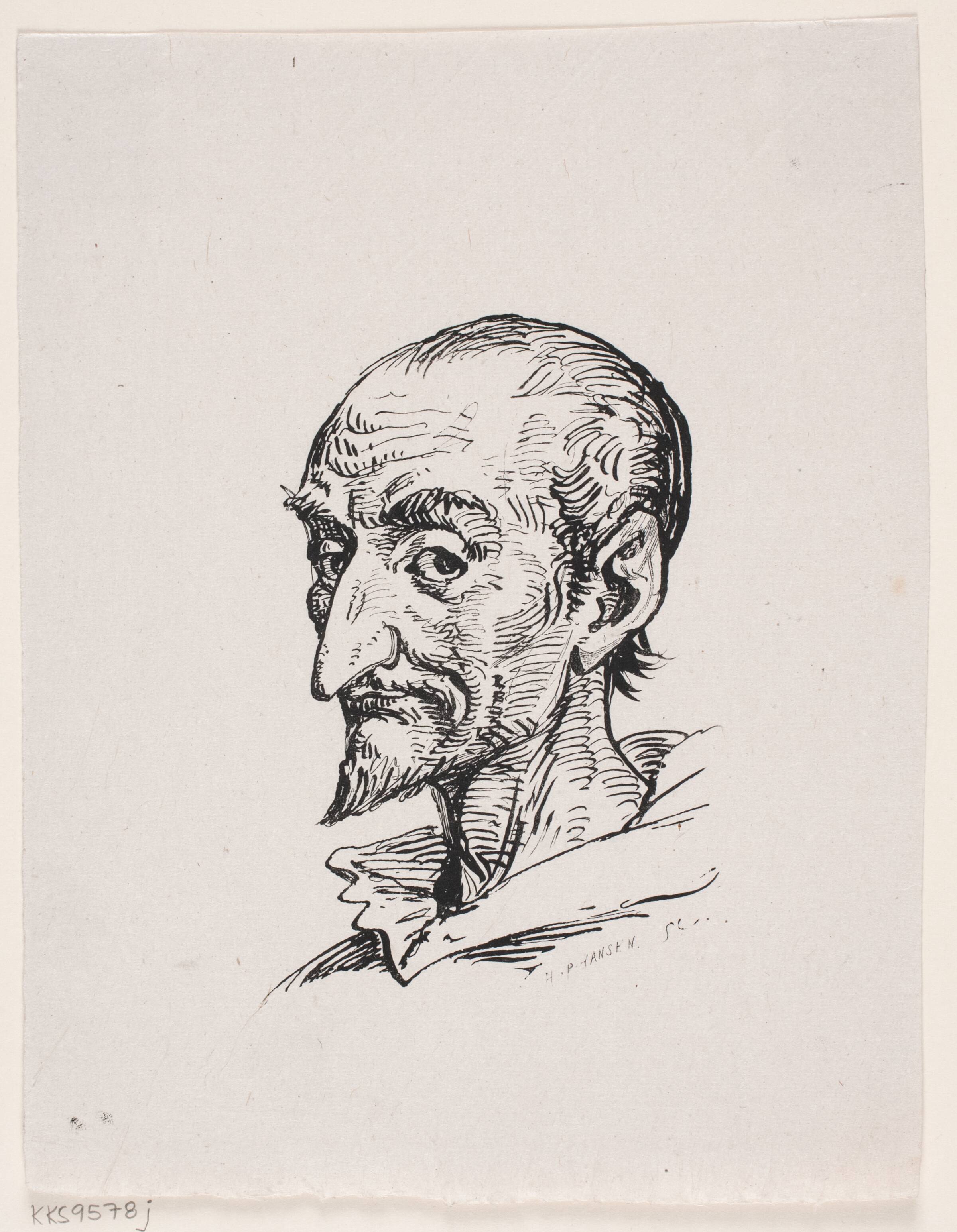 Don Quixote, H.P. Hansen, 1829-1899