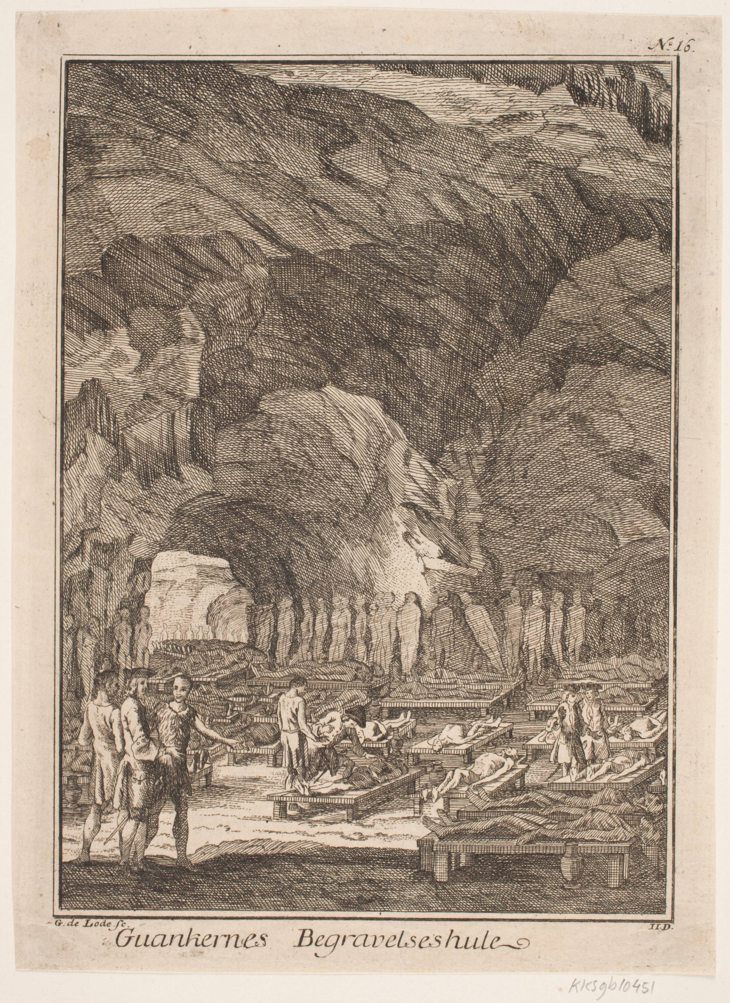 "Guankernes Begravelseshule", Gustav de Lode, 1720-1752