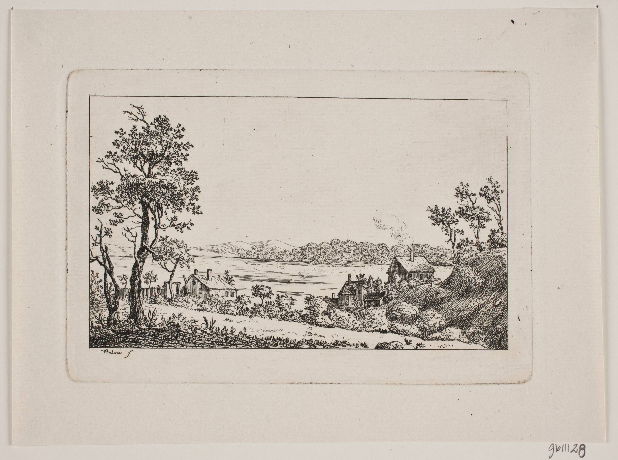 Landskab, Johan Bülow, 1751-1828