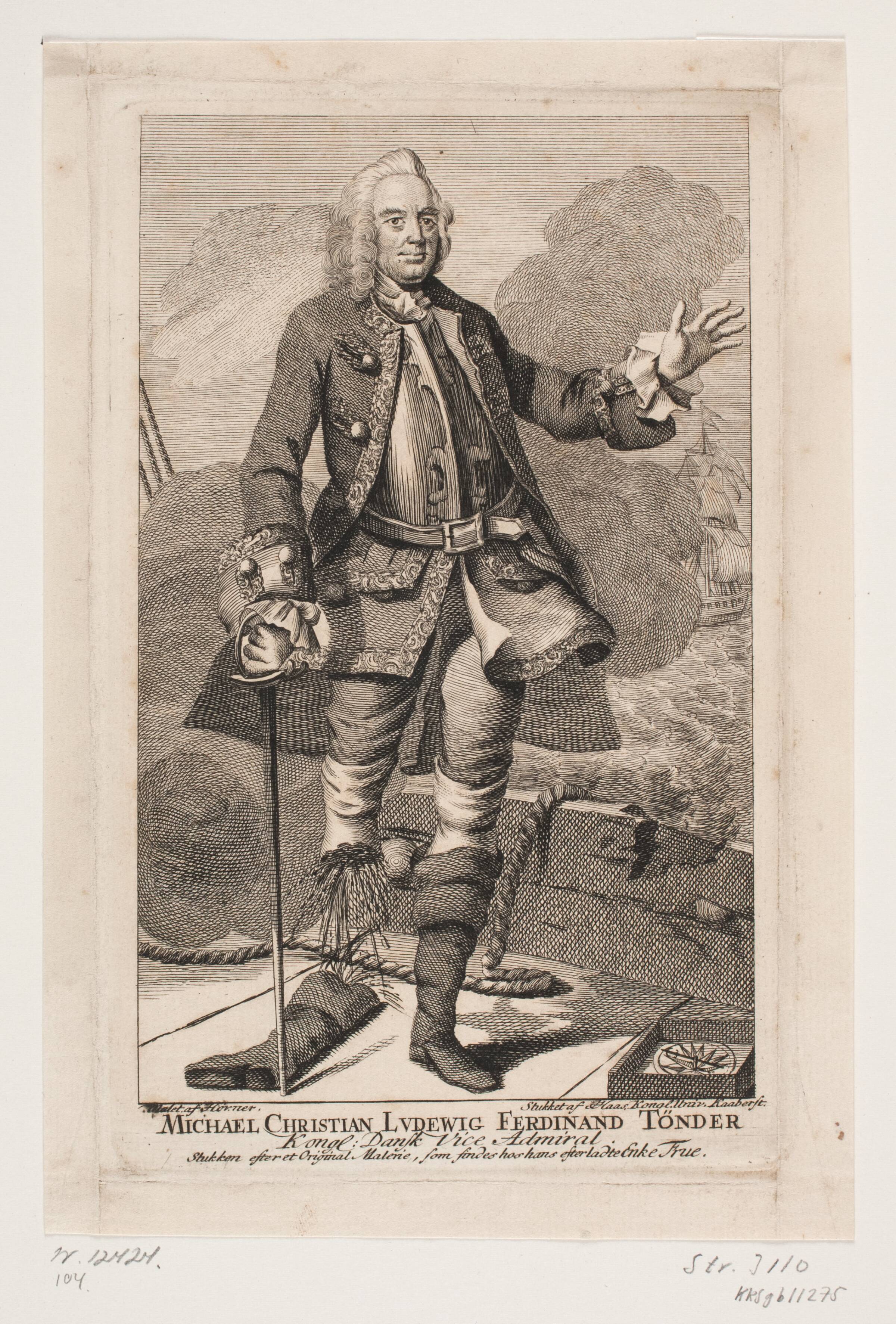 Michael Christian Ludvig Ferdinand Tønder, Jonas Haas, 1720-1775