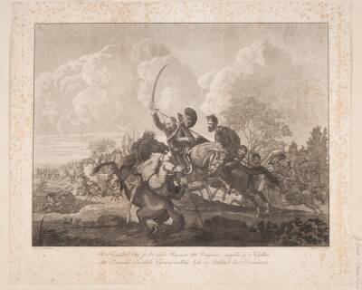 Oberst Engelsted i slaget ved Rahlstedt, 1813
