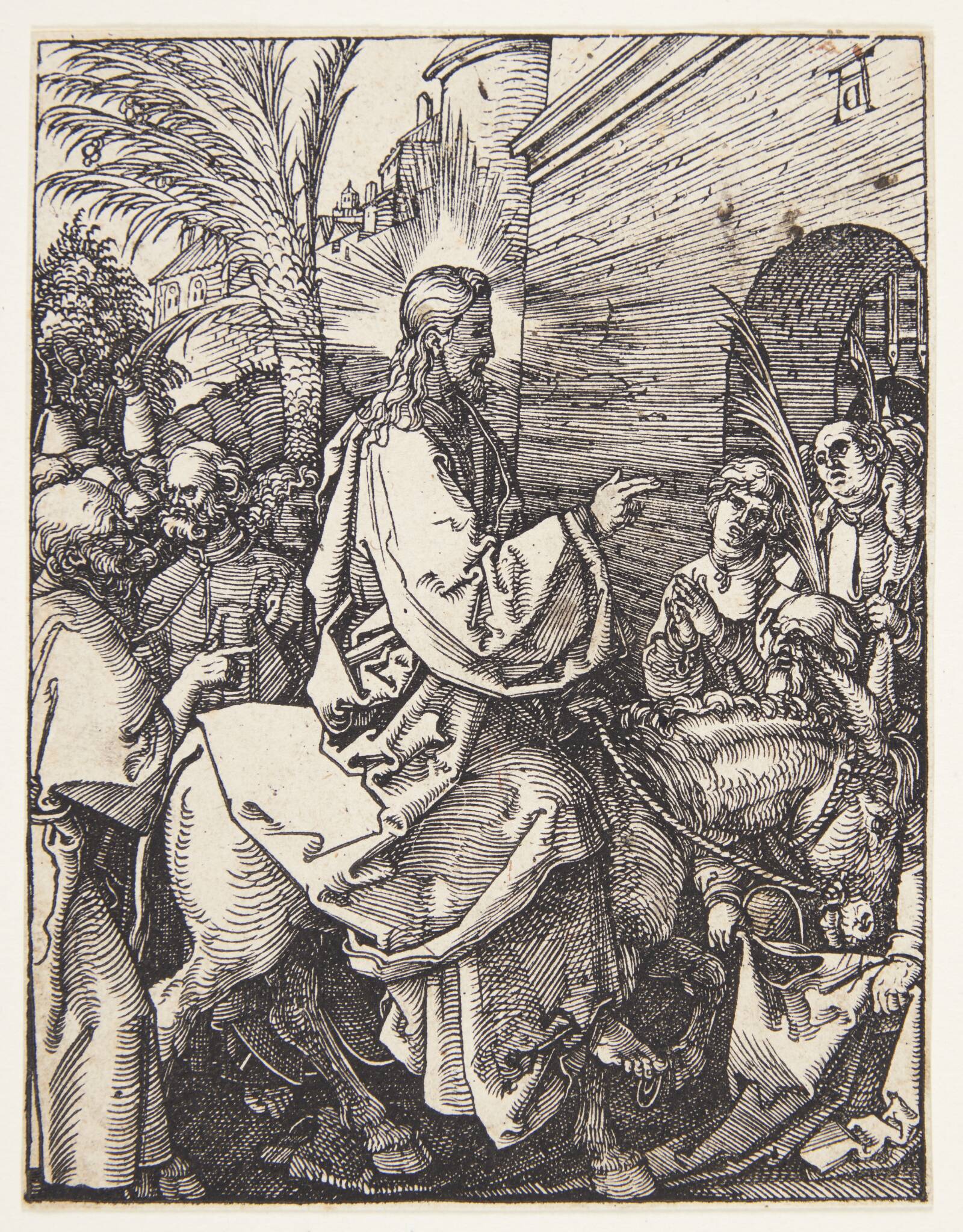 Indtoget i Jerusalem, Albrecht Dürer, 1506-1509