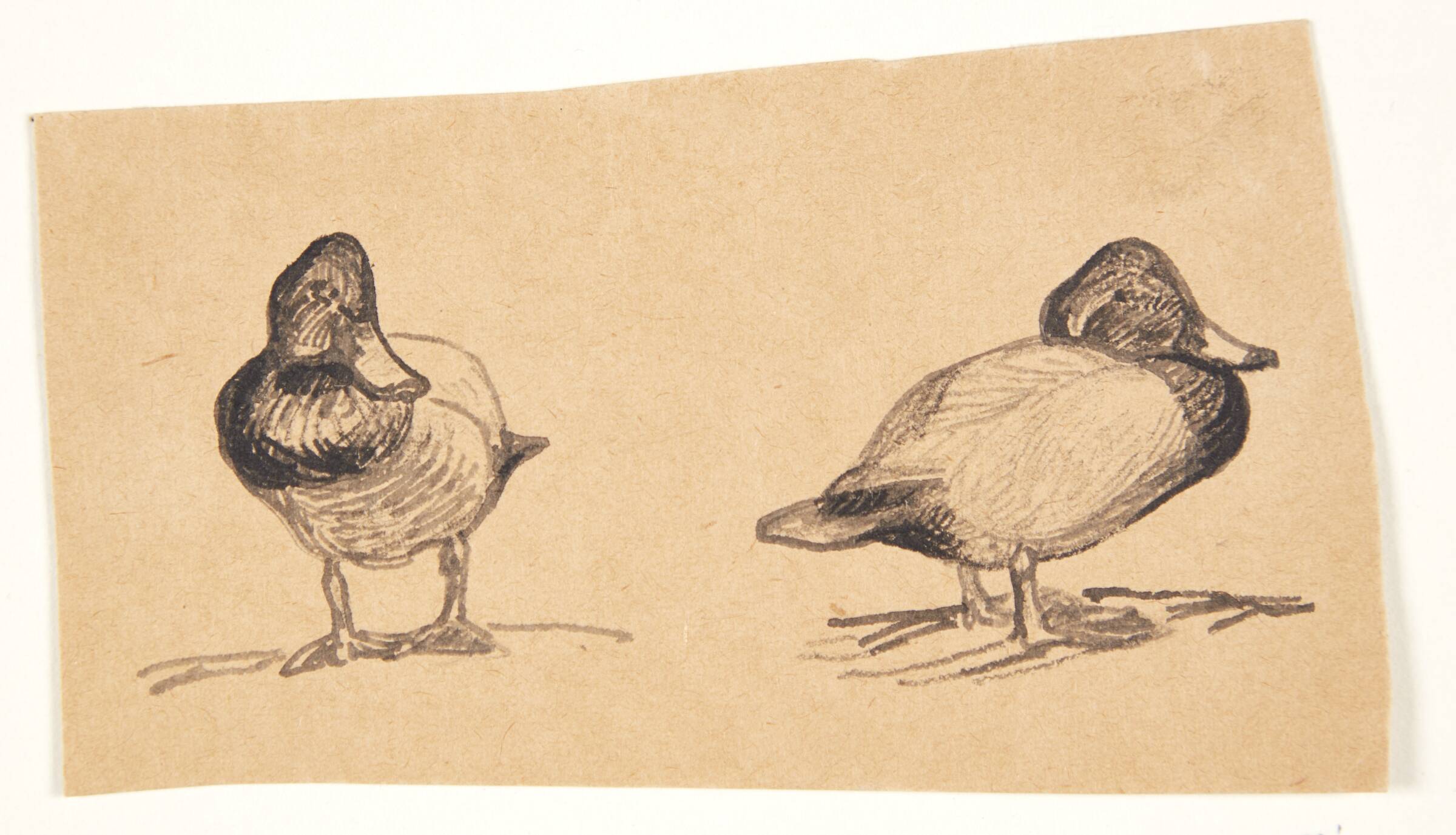 To stående taffelænder, Johannes Larsen, 1898