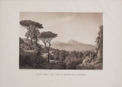 Capri, seet fra Capo di Monte ved Sorrent