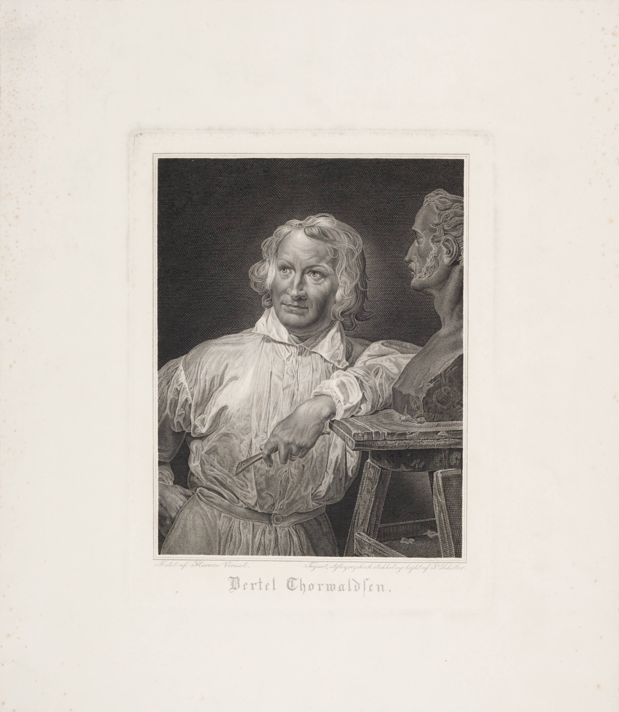 Bertel Thorvaldsen, Peter Christian Schøler, 1835-1853