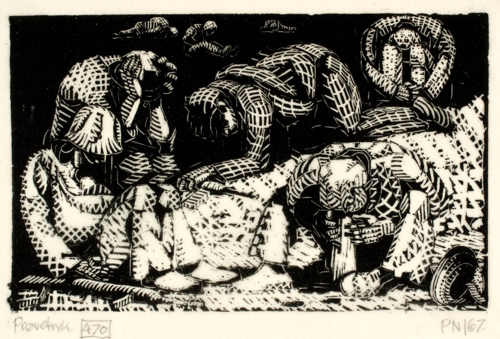 Ofrene, Palle Nielsen, 1967