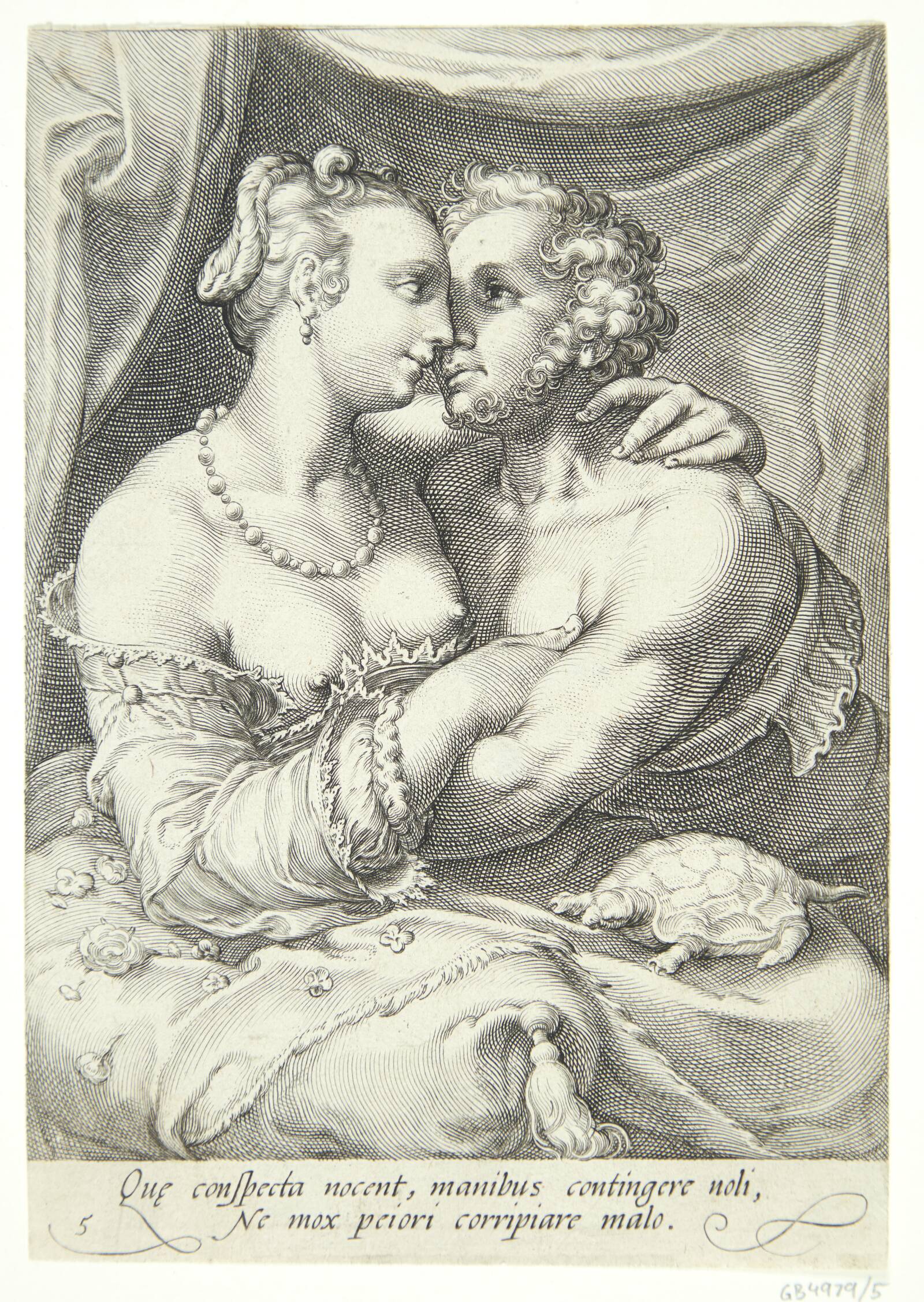 Følesansen, Jan Saenredam, 1595-1596