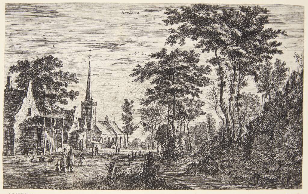 Udsigt mod Tienhoven, Roelant Roghman, 1627-1692