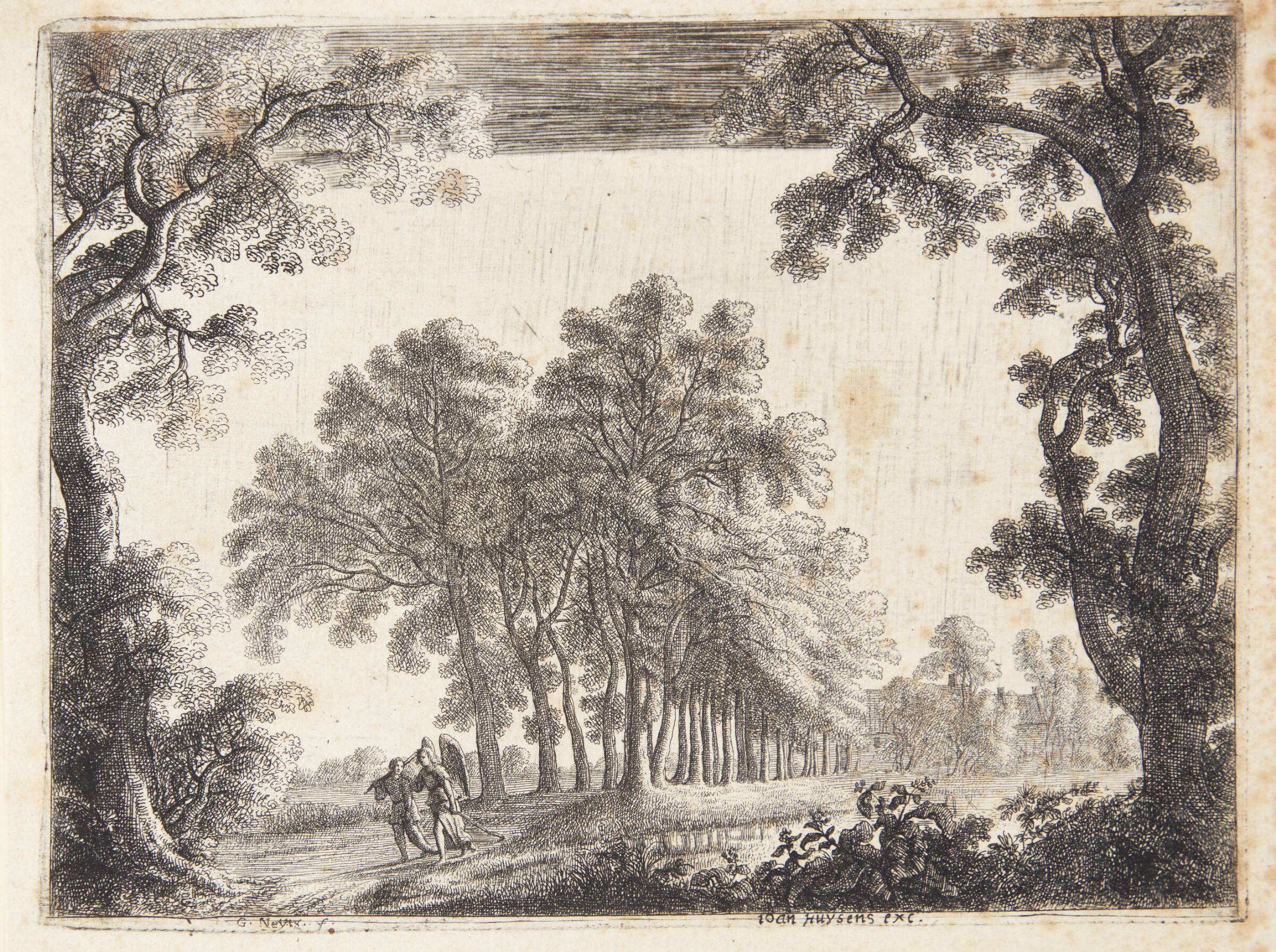Tobias og englen, Gillis Neyts, 1618-1686