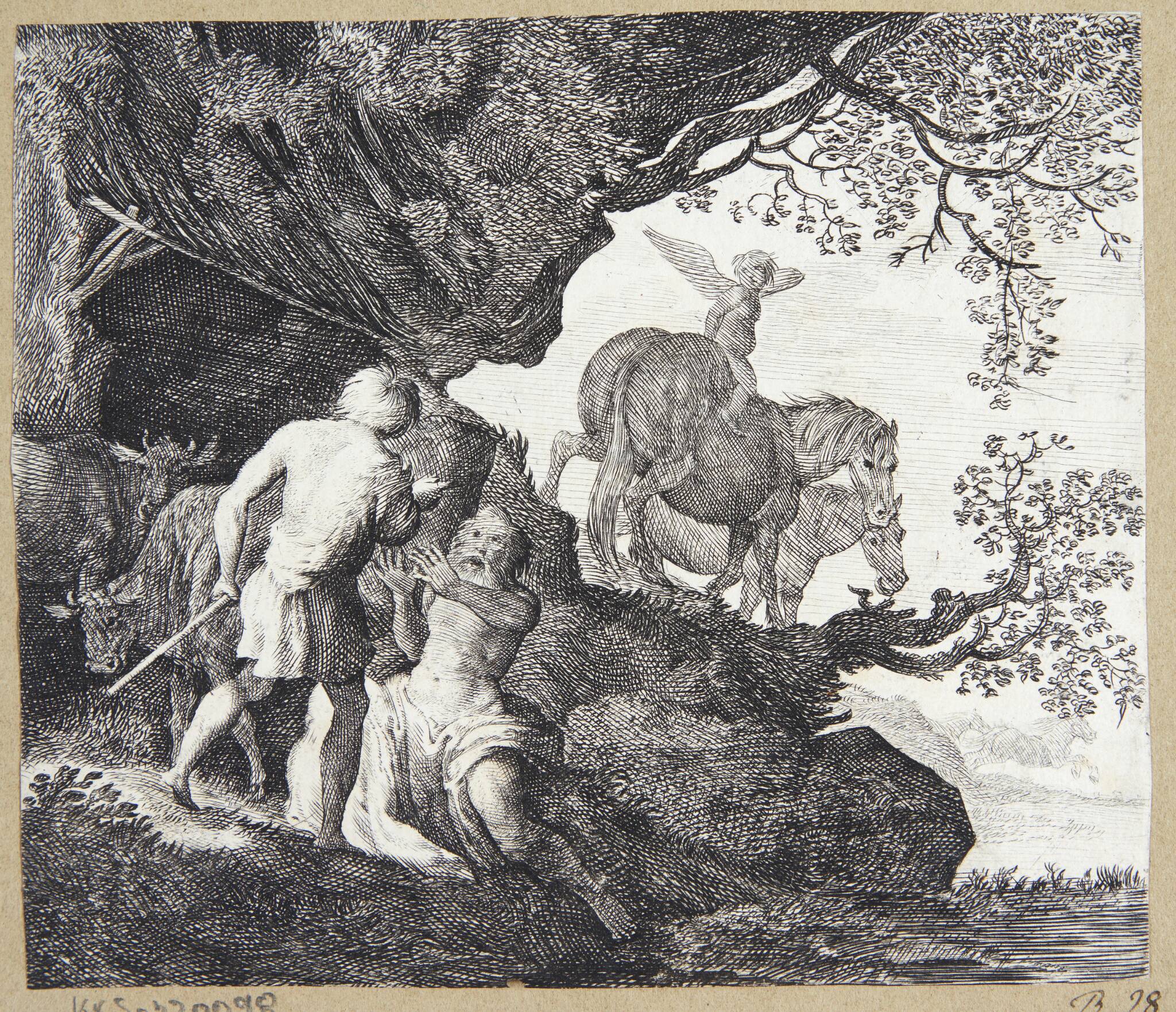 Merkur straffer Battus