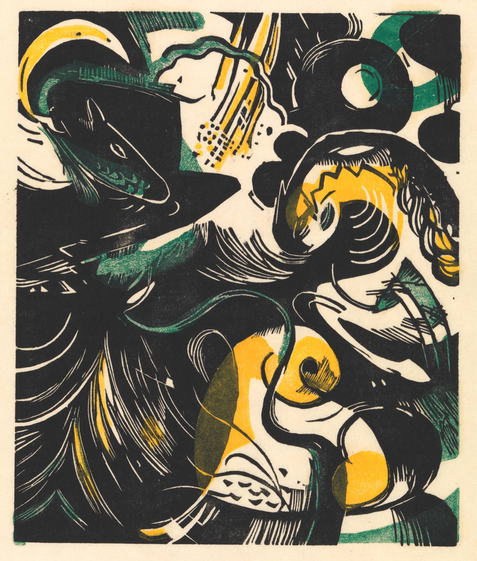 Schöpfungsgeschichte II, Franz Marc, 1914