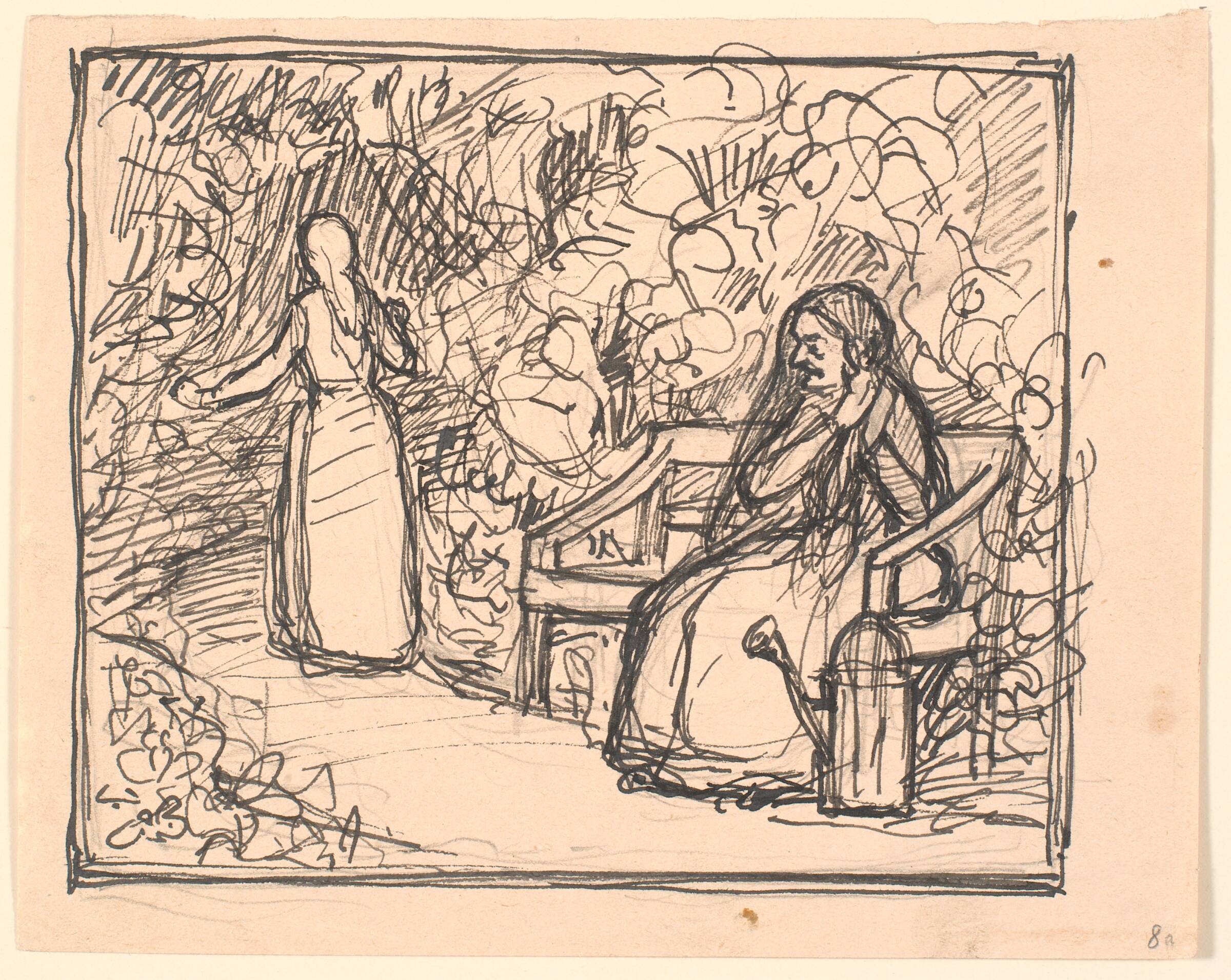Jeg har ikke noget at give dig..., Fritz Syberg, 1901