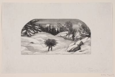 "Dansen i skoven". Illustration til 'Maanederne i Digt og Billede'