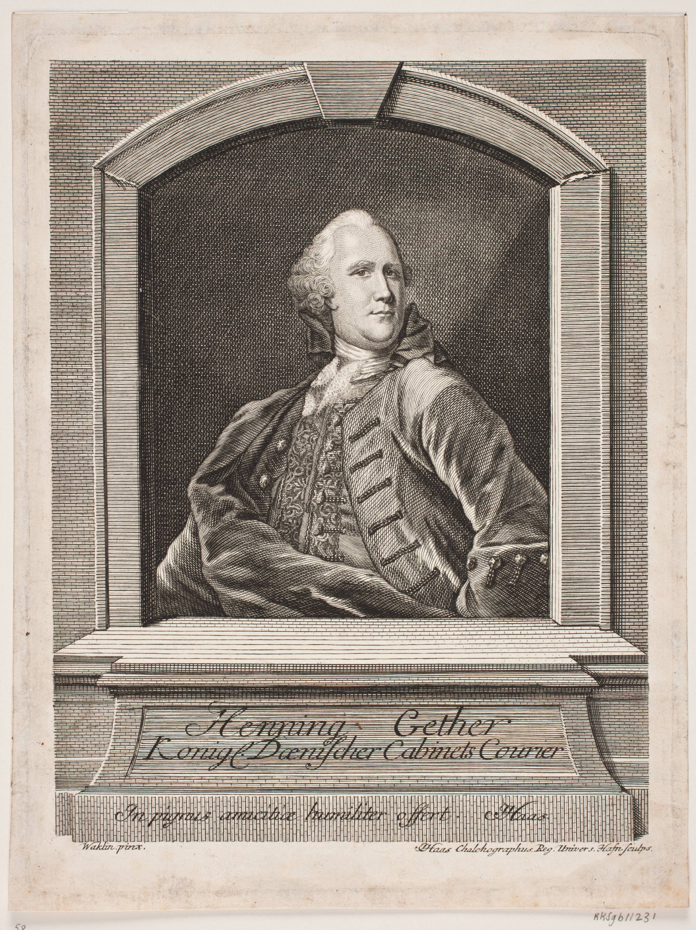Henning Gether, Jonas Haas, 1720-1775