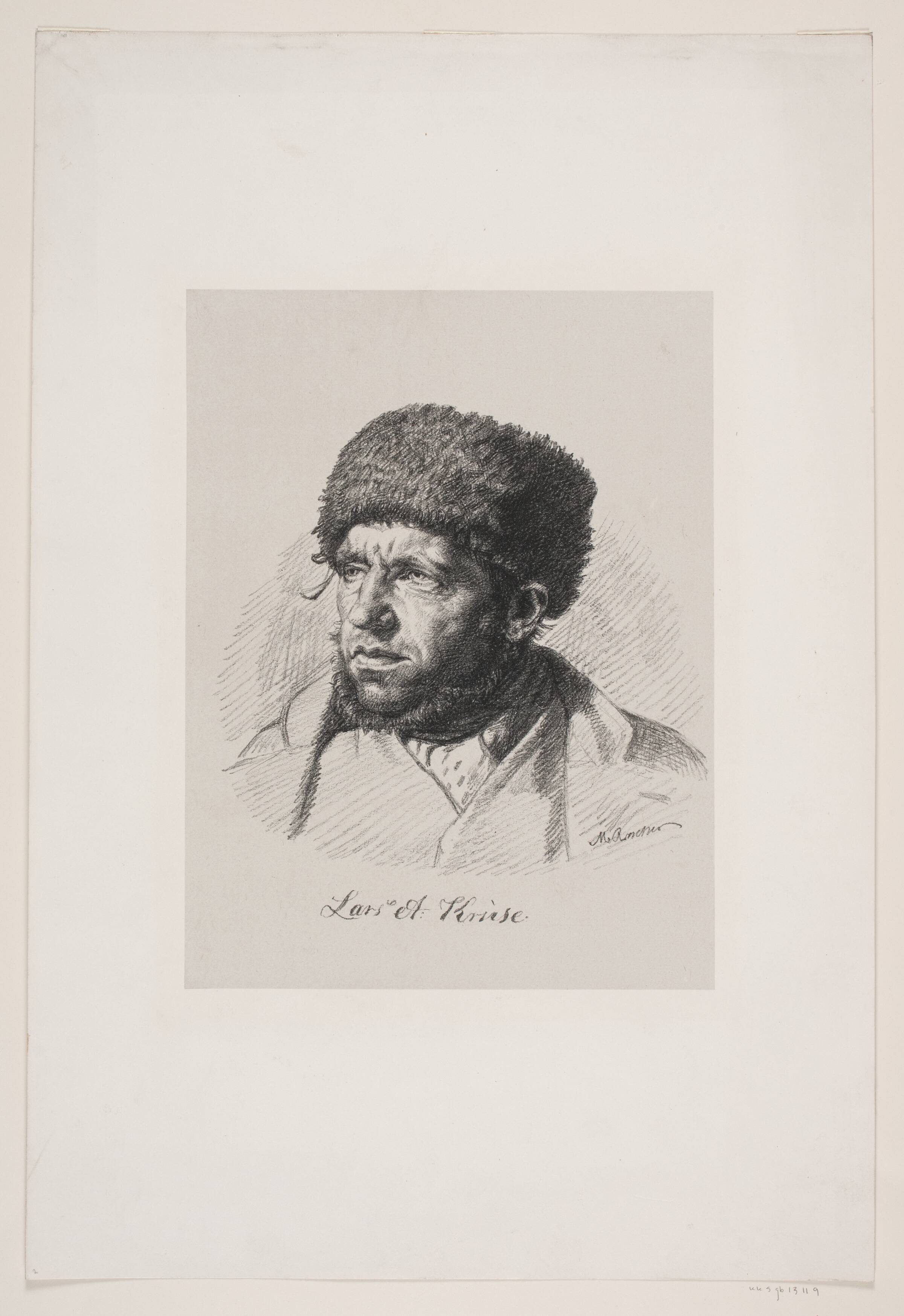 Lars A Kruse. Hoved, Michael Ancher, 1894